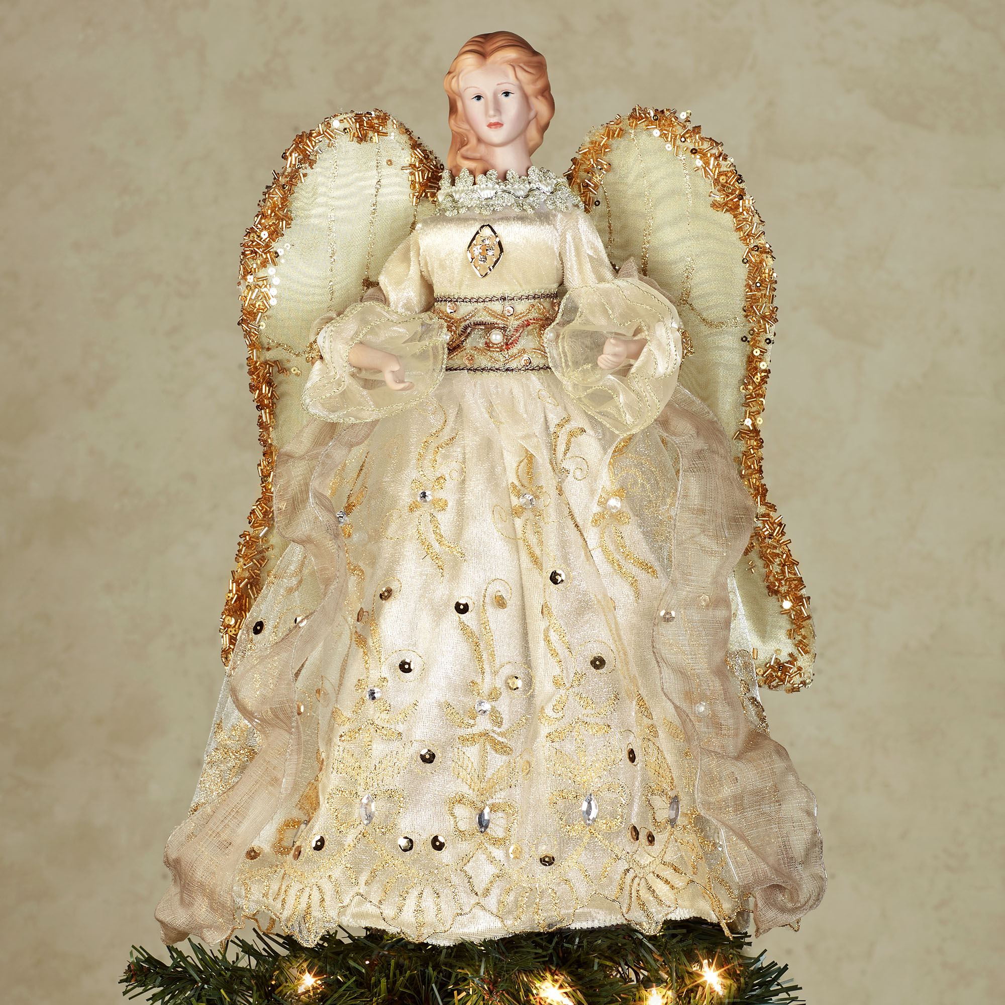 Primitive Angel Tree Topper