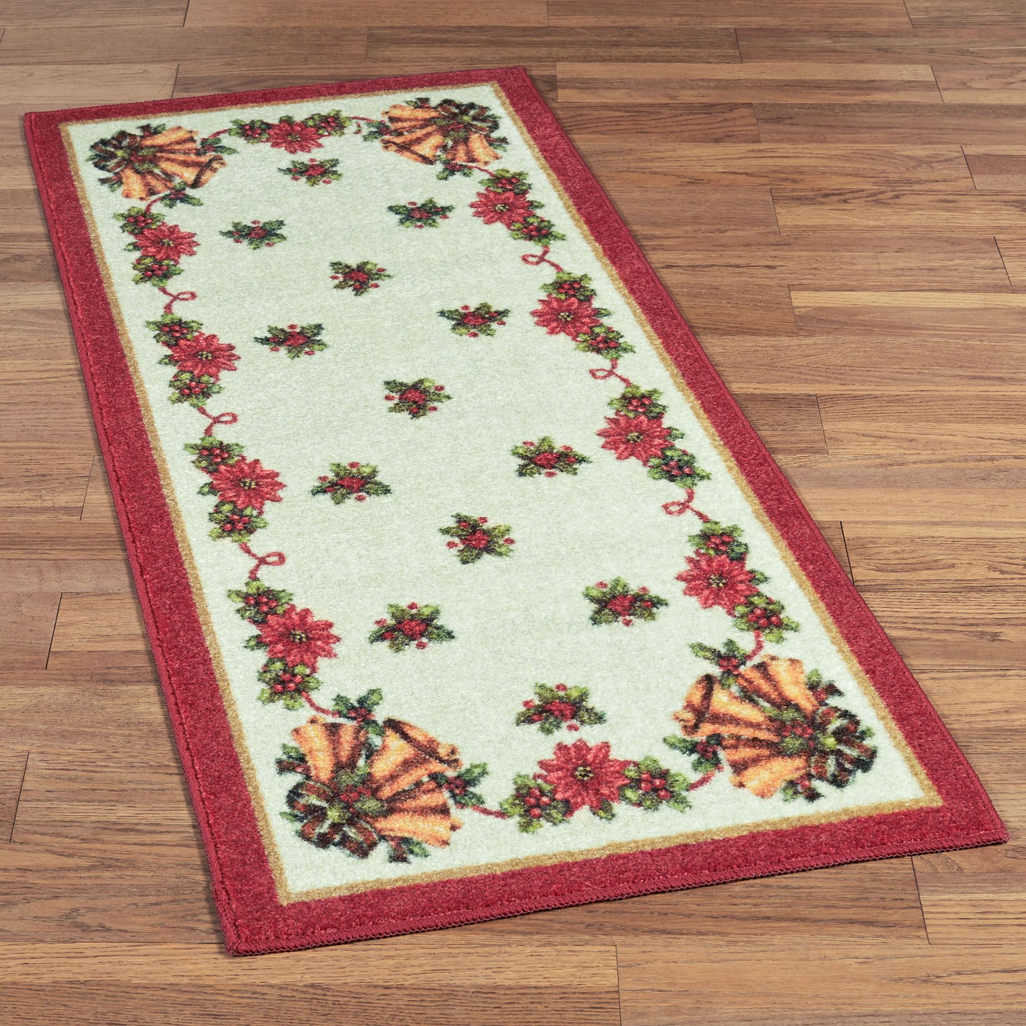 Christmas Bells Holiday Area Rugs