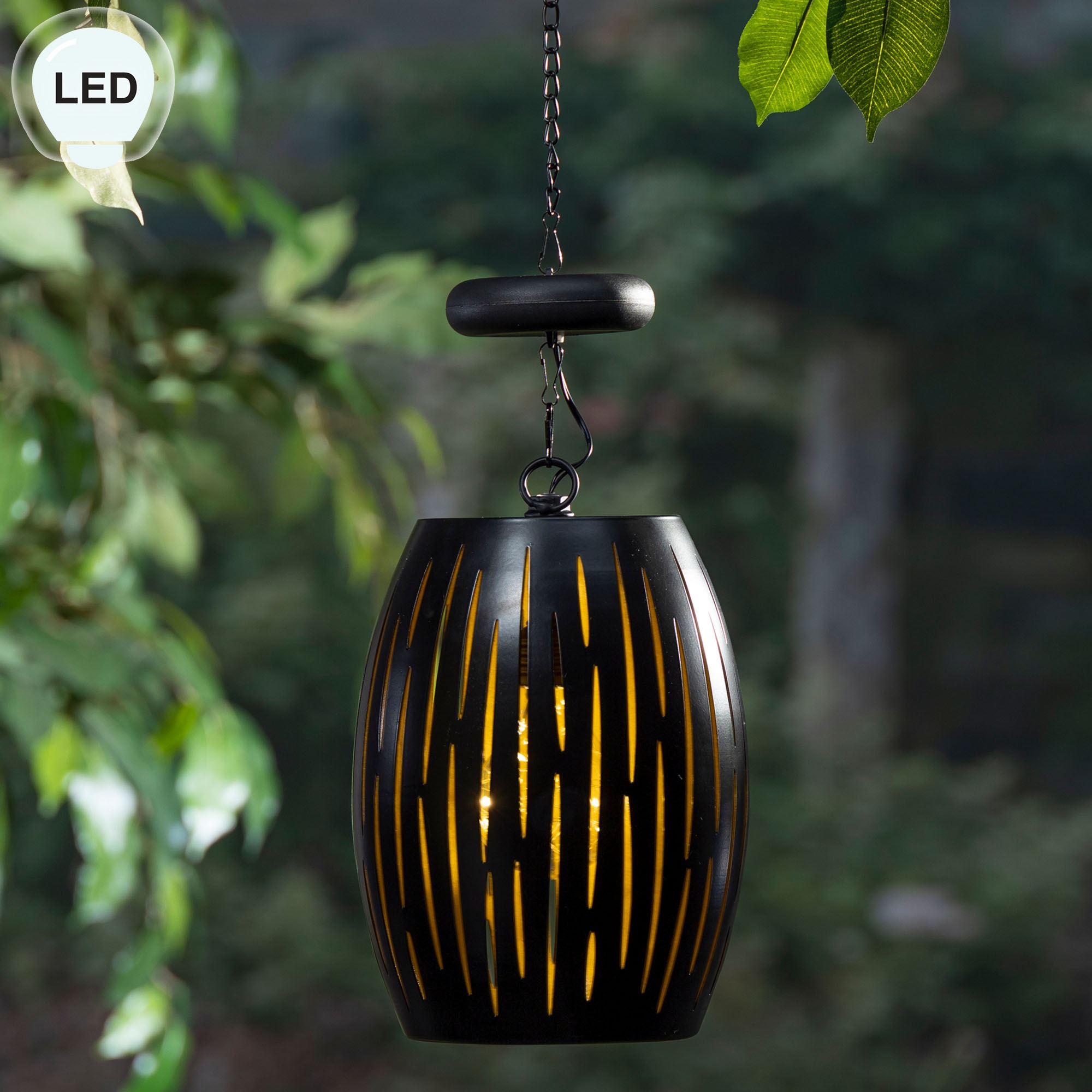 Westfield LED Outdoor Solar Hanging Pendant Lamp from Everlasting Glow