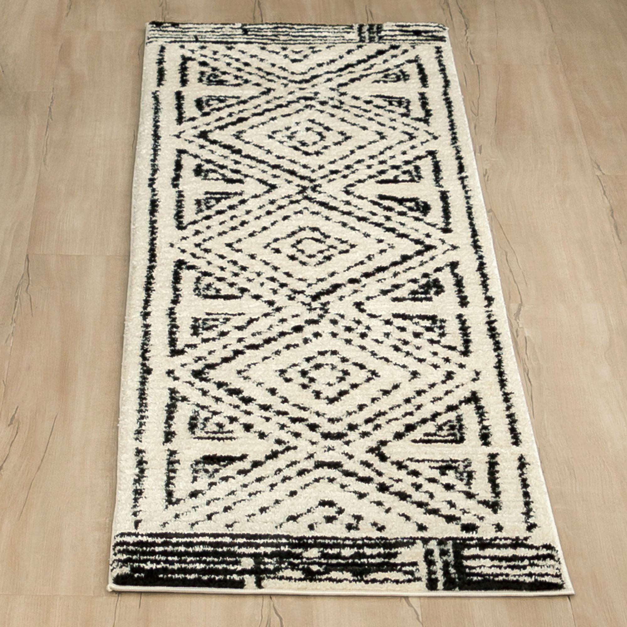 Linear Dynamic Rugs Terra Black Modern Linear Abstract Area Rugs by Bobby Berk