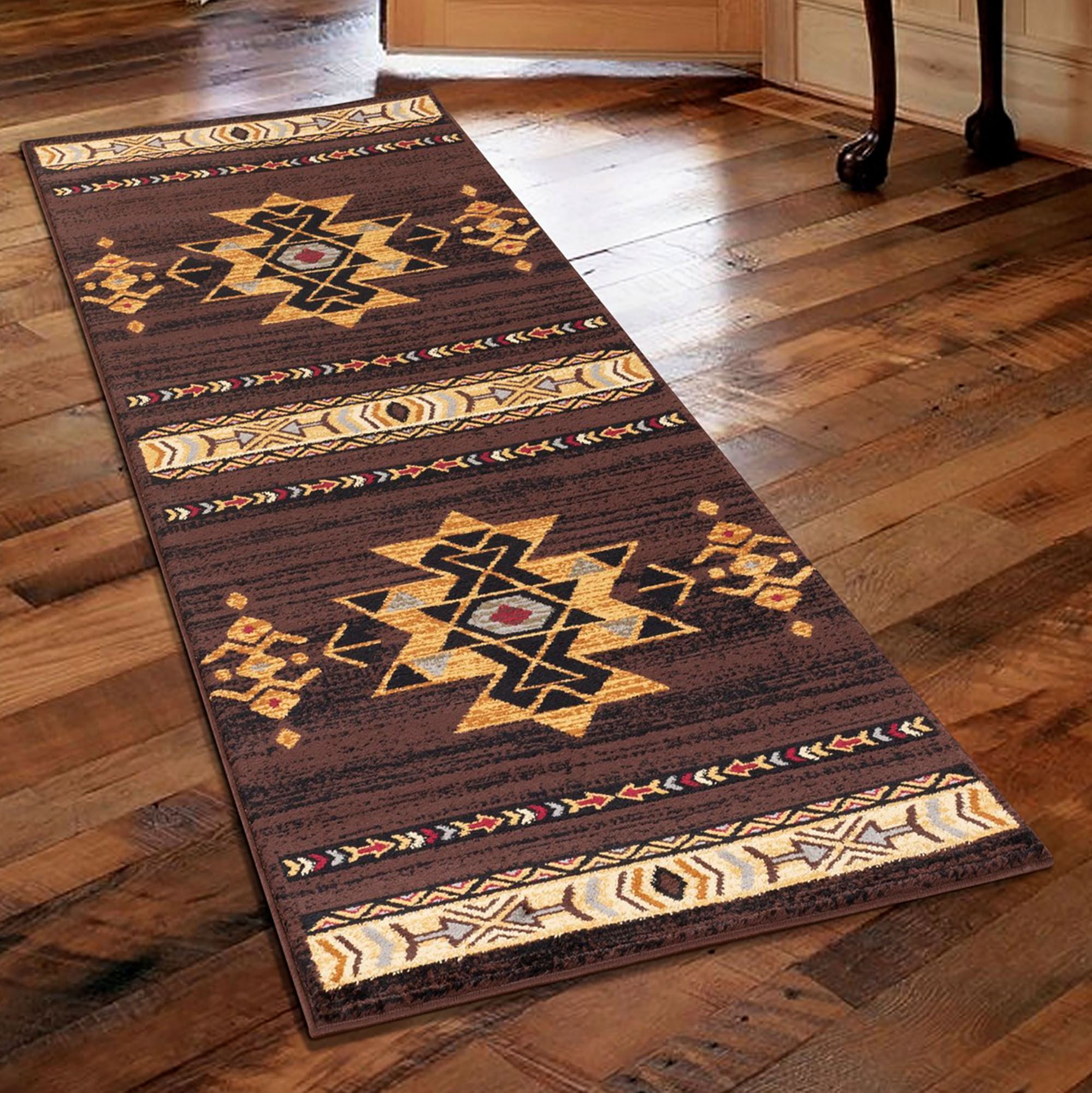 Tipton Ridge Rug Runner Brown 2'7