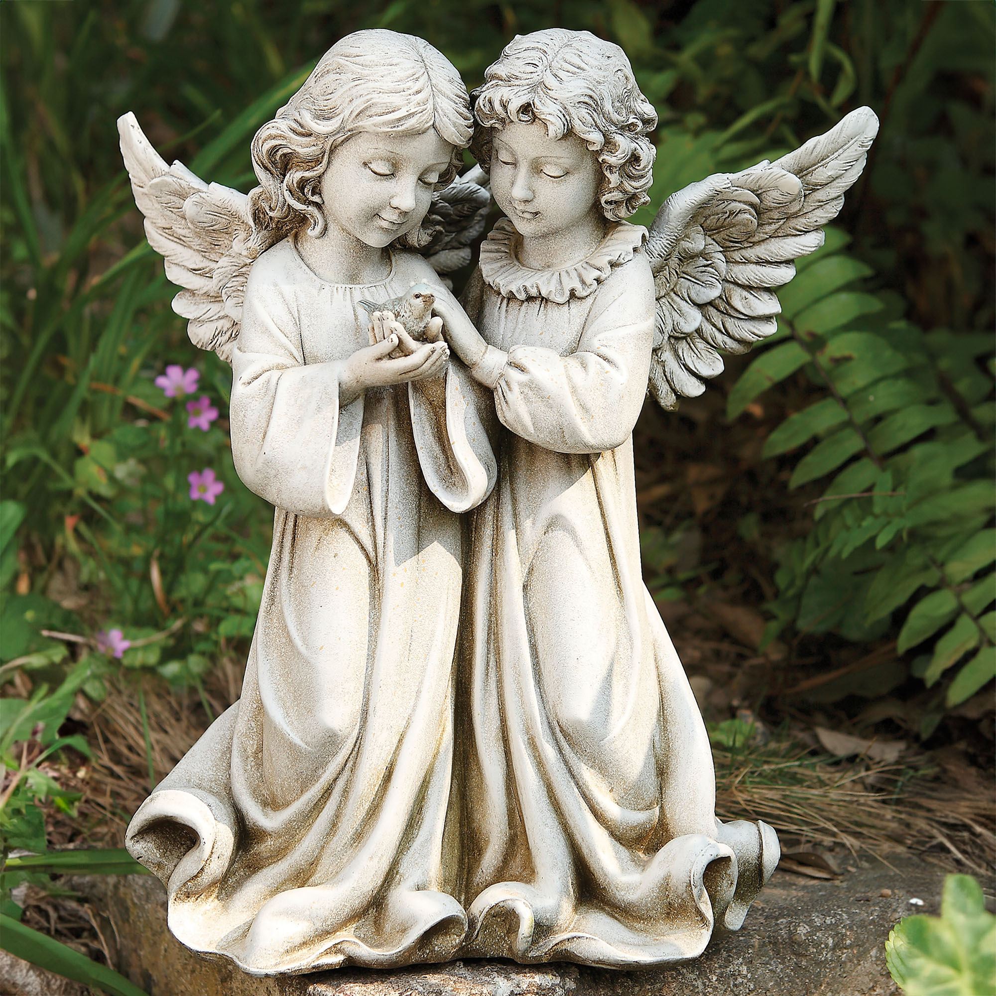Two Angels Holding Hands