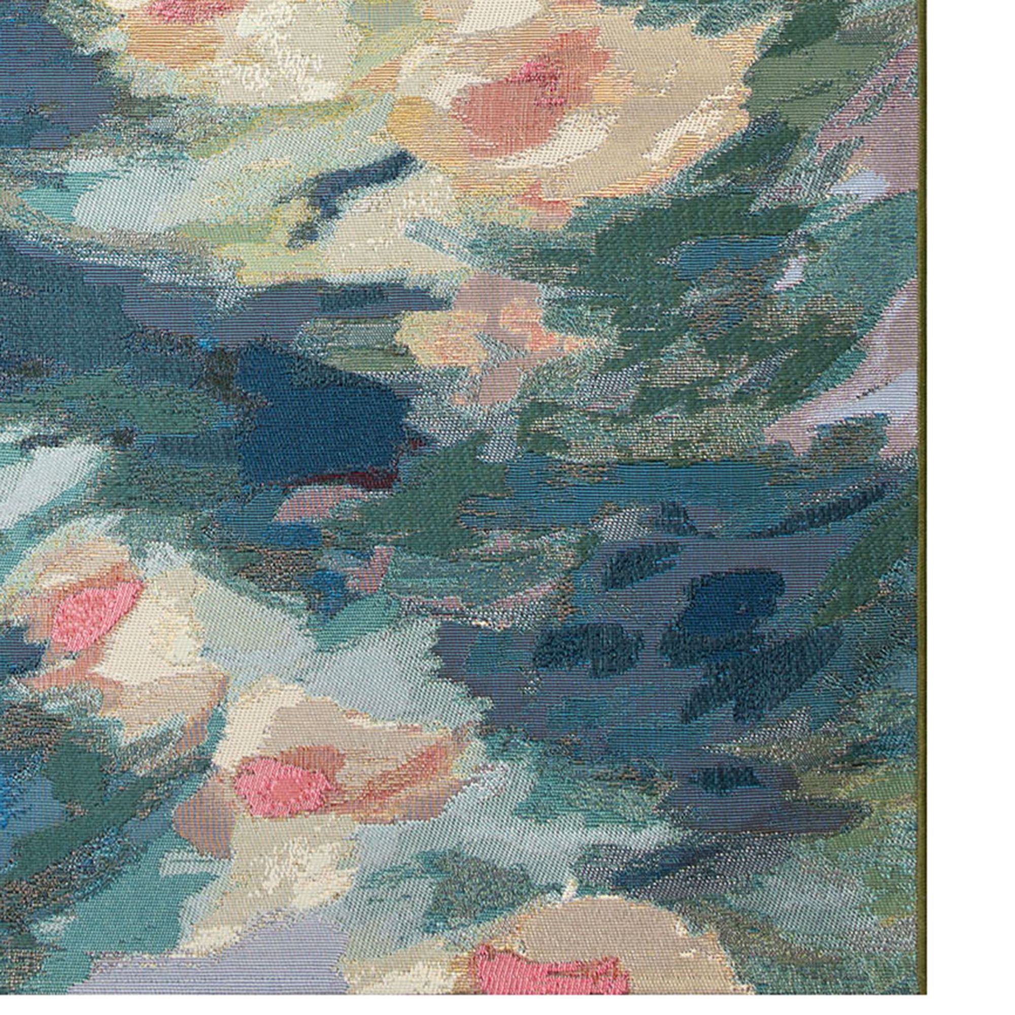 Watercolor Pond Abstract Indoor Outdoor Rugs by Liora Manne