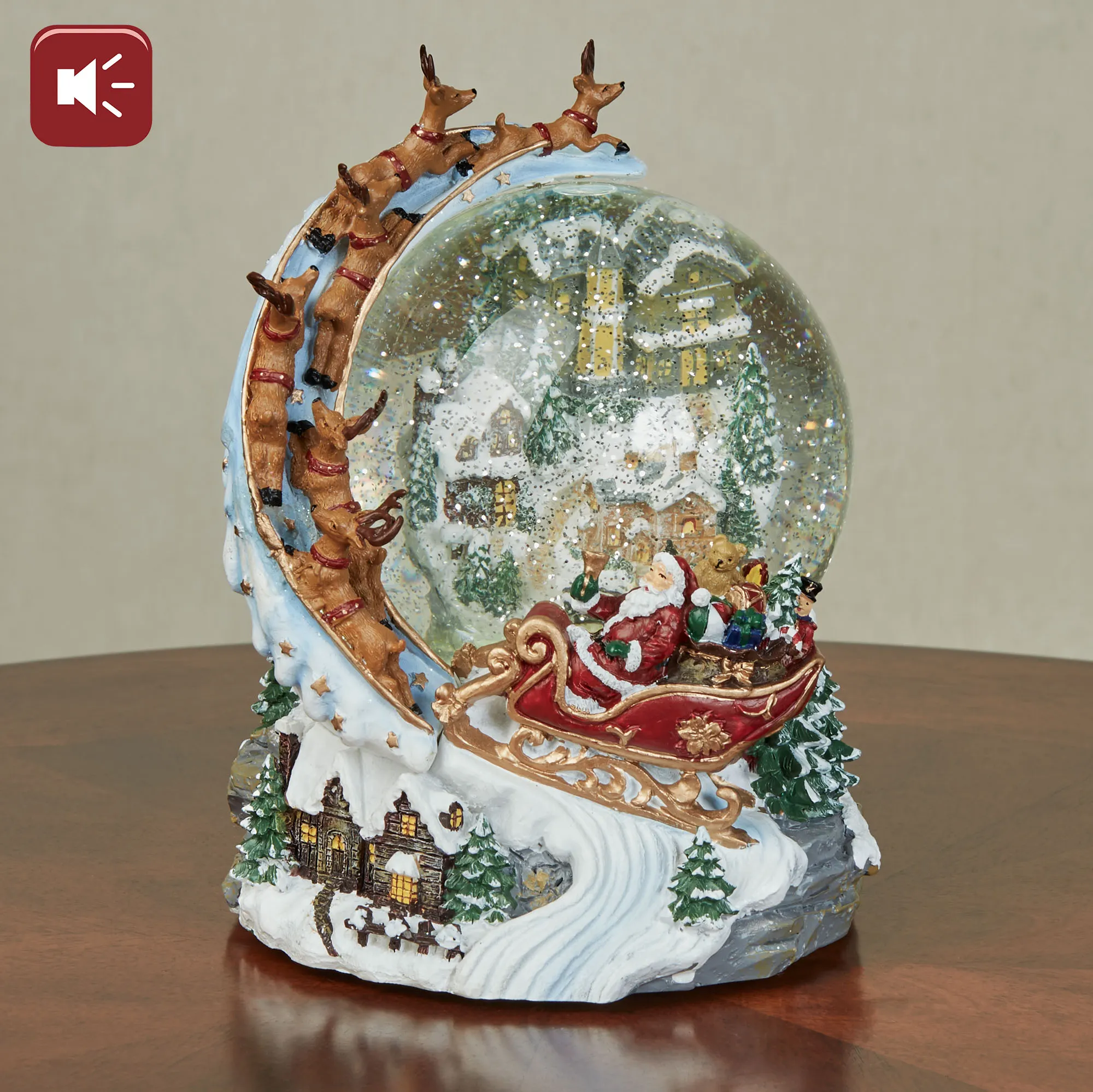 Snow Globe Nutcracker Glitterdome, Resina, 100 Ml, Con Músic | Cuotas Snow Globe Nutcracker Glitterdome, Resina, 100 Ml, Con Músic | Cuotas