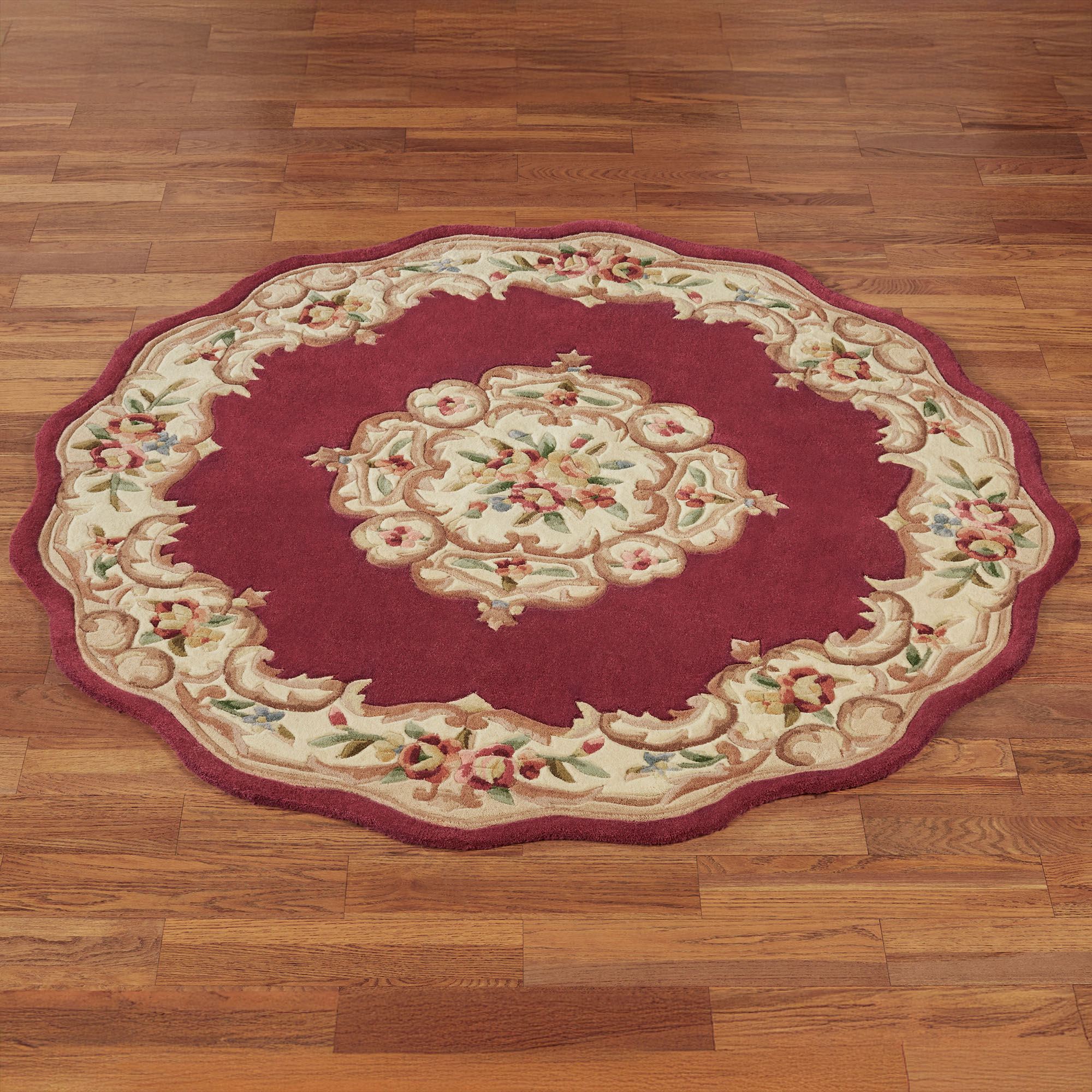 Celia Rose Aubusson II Wool Round Rug