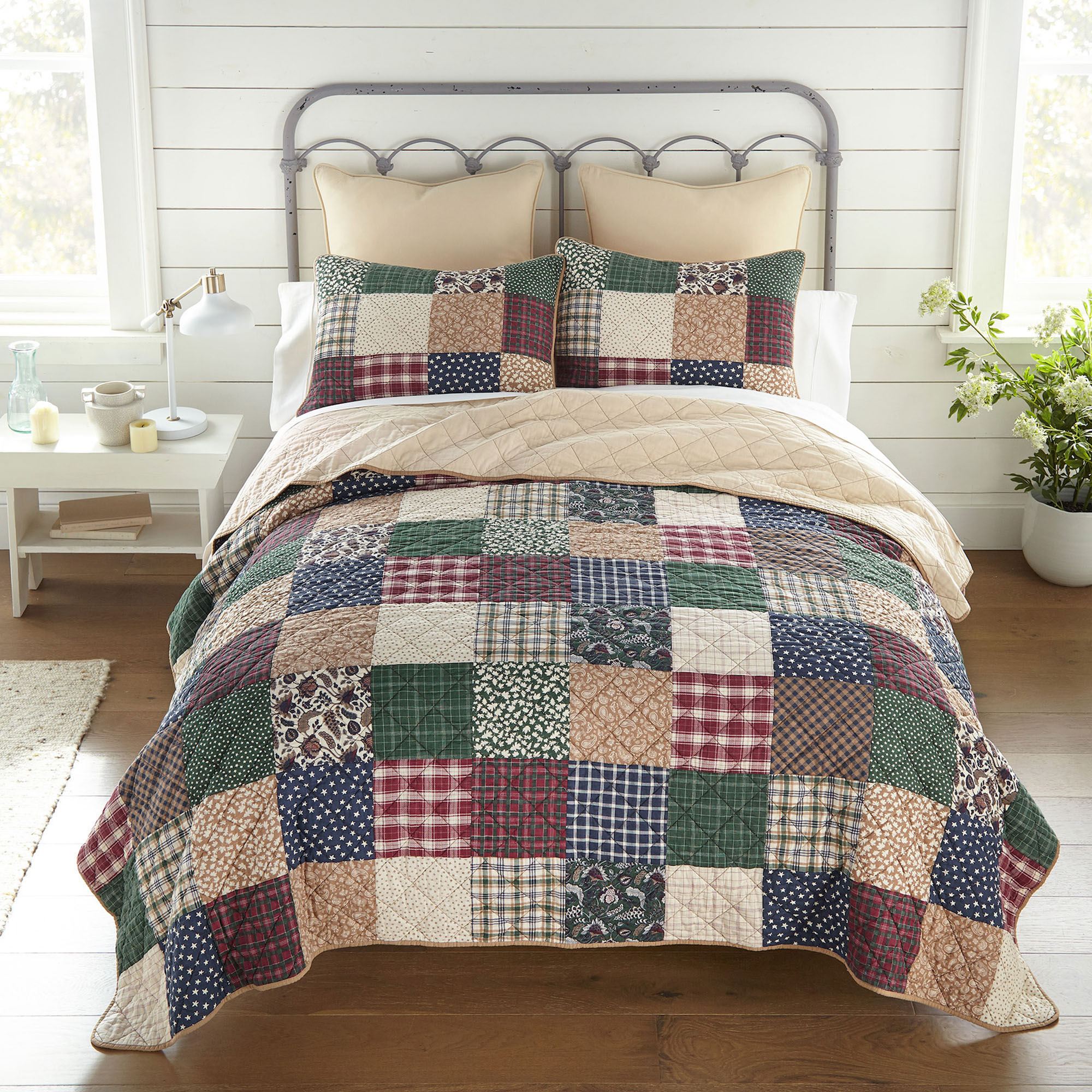 Patchwork Set Rustic Paisley Patchwork Mini Quilt Set Bedding by Donna Sharp