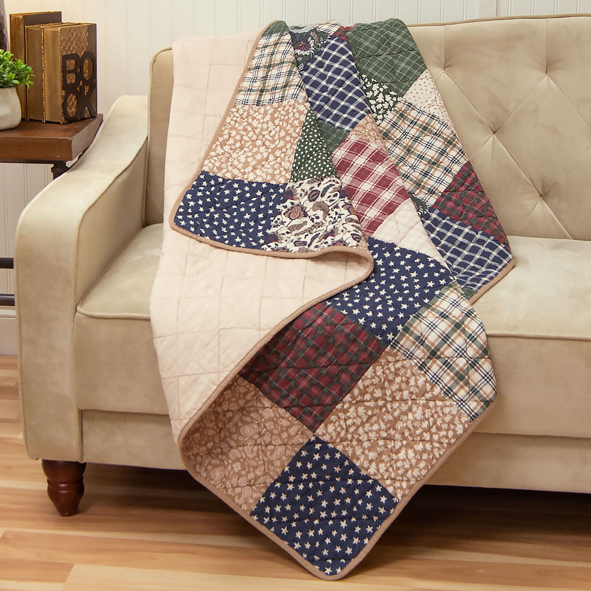 Patchwork Set Rustic Paisley Patchwork Mini Quilt Set Bedding by Donna Sharp