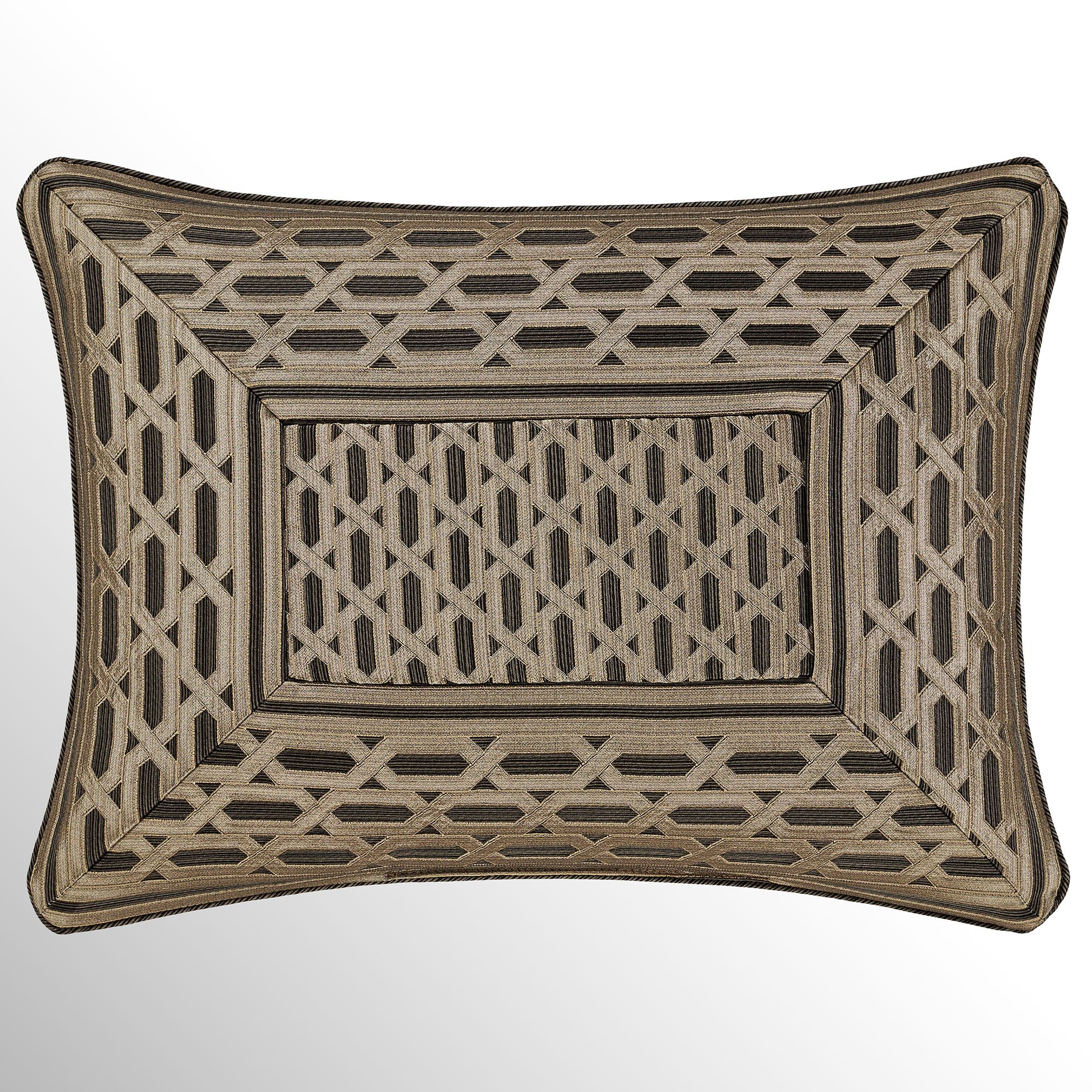 Metropolitan II Accent Rectangle Pillow Champagne Bronze