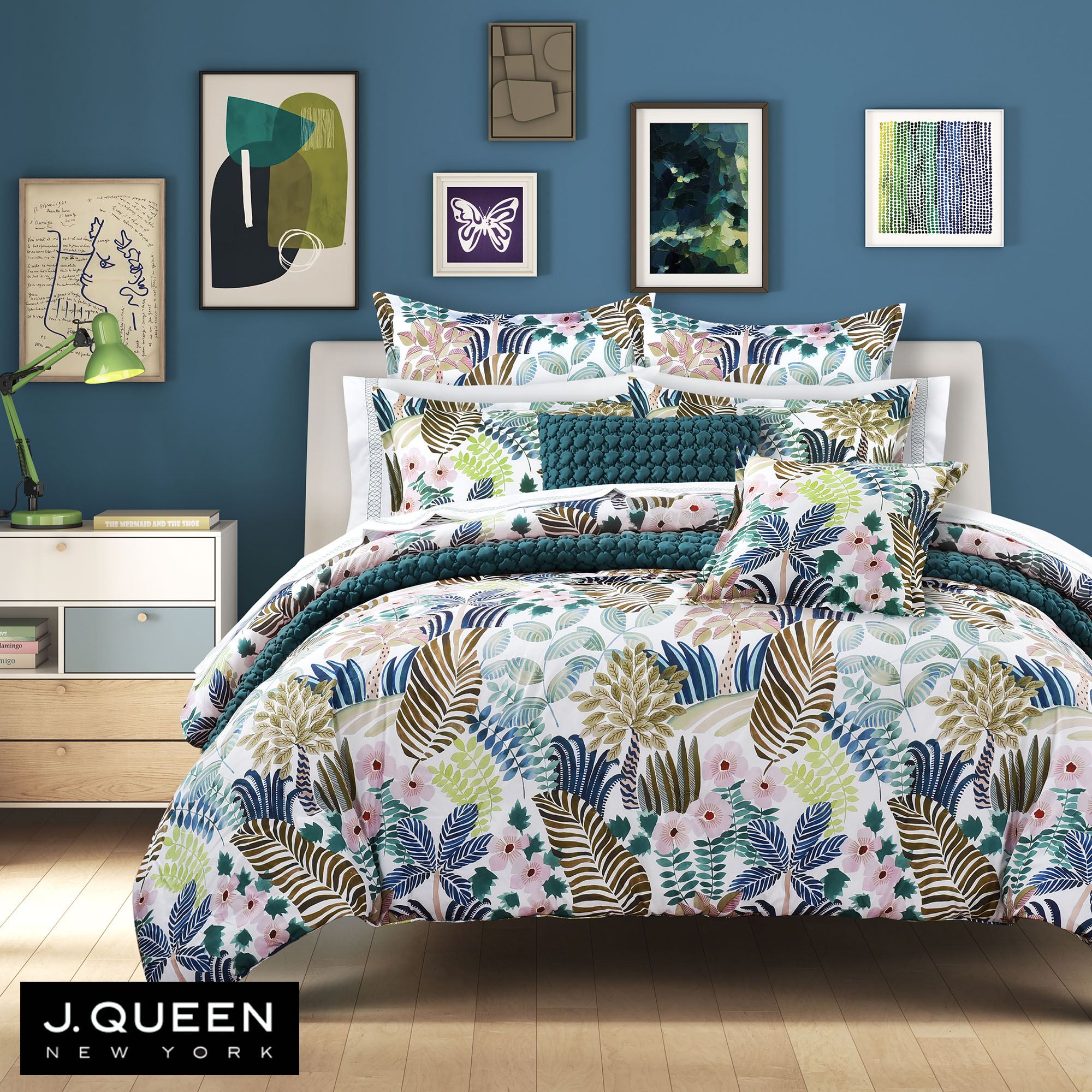 Lush Décor Chirpy Birds Reversible 5-Piece Full/Queen Quilt Set - Macy's Lush Décor Chirpy Birds Reversible 5-Piece Full/Queen Quilt Set - Macy's