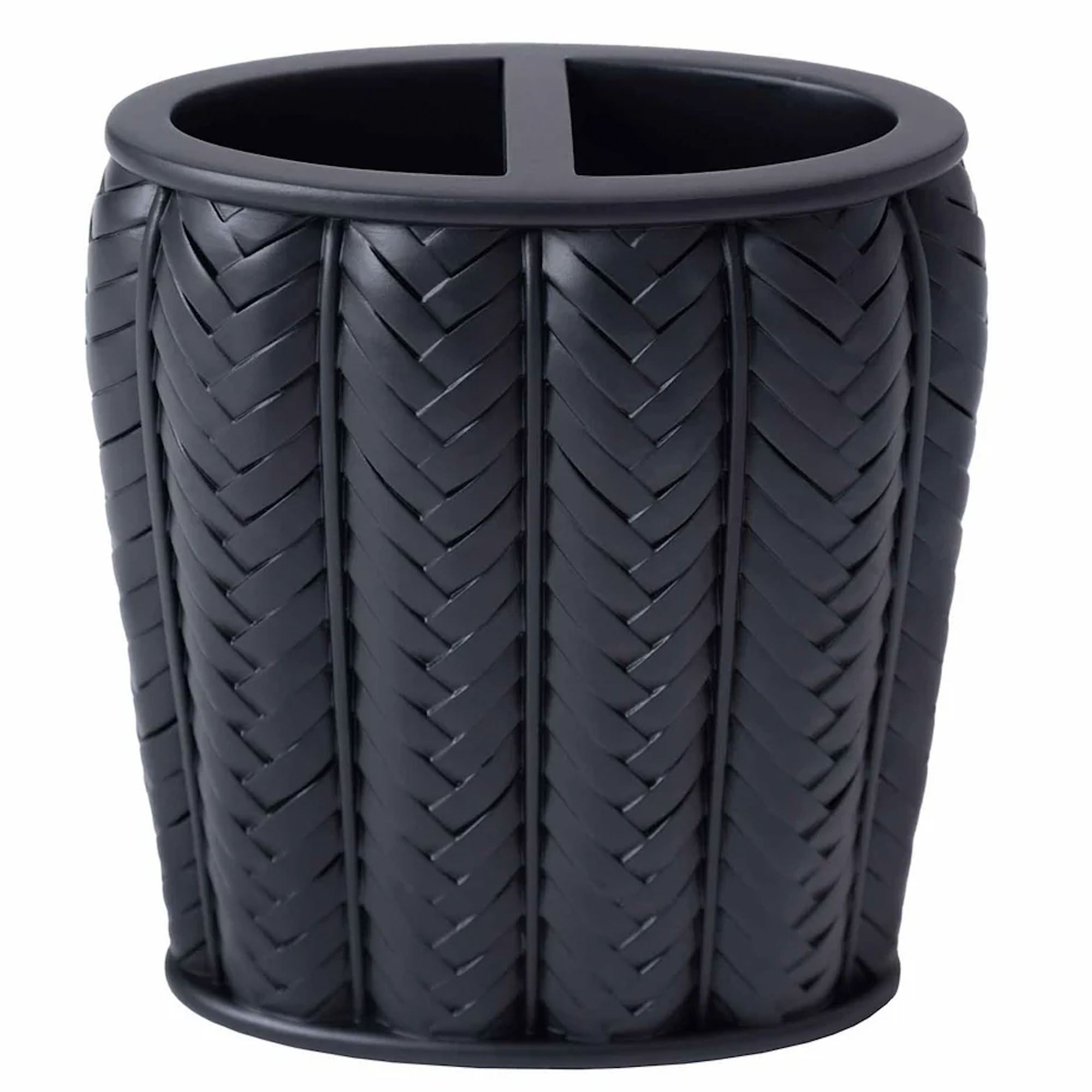 Mambo Brush Holder Black