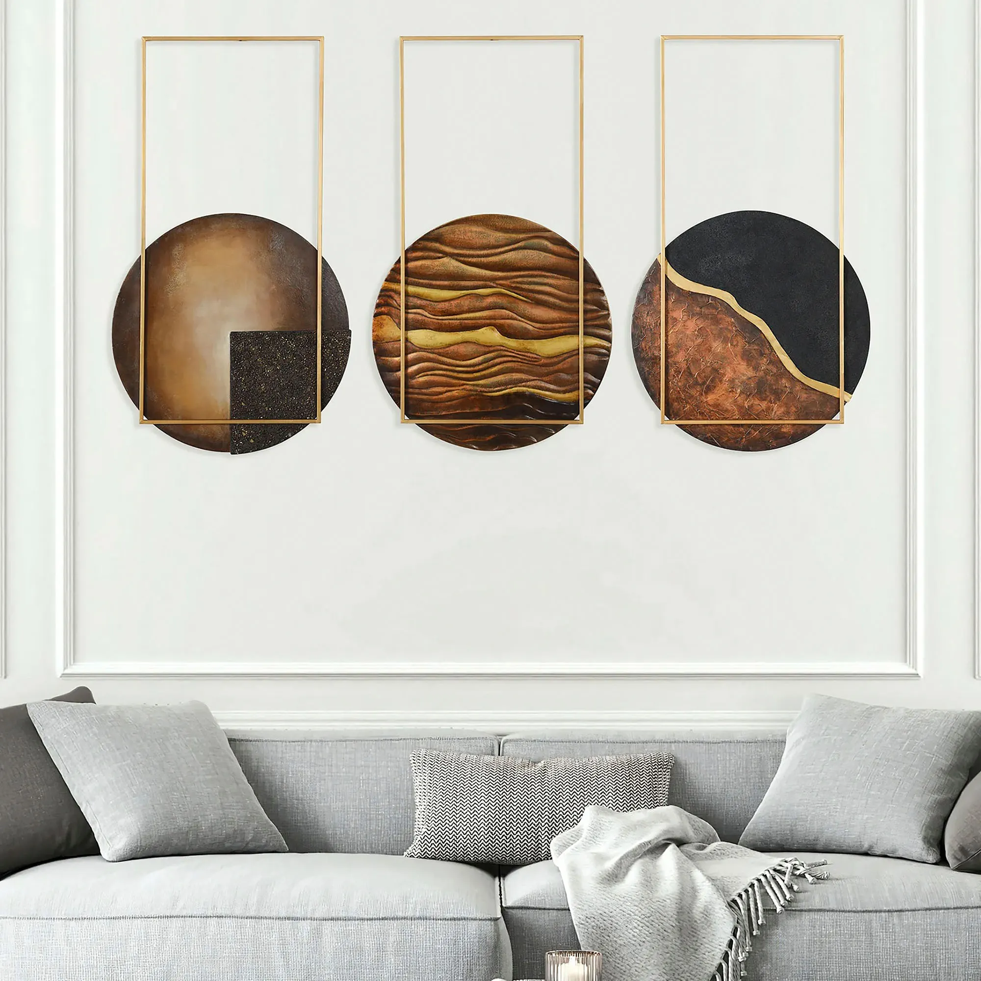 Metal Wall Artwork For Living Rooms