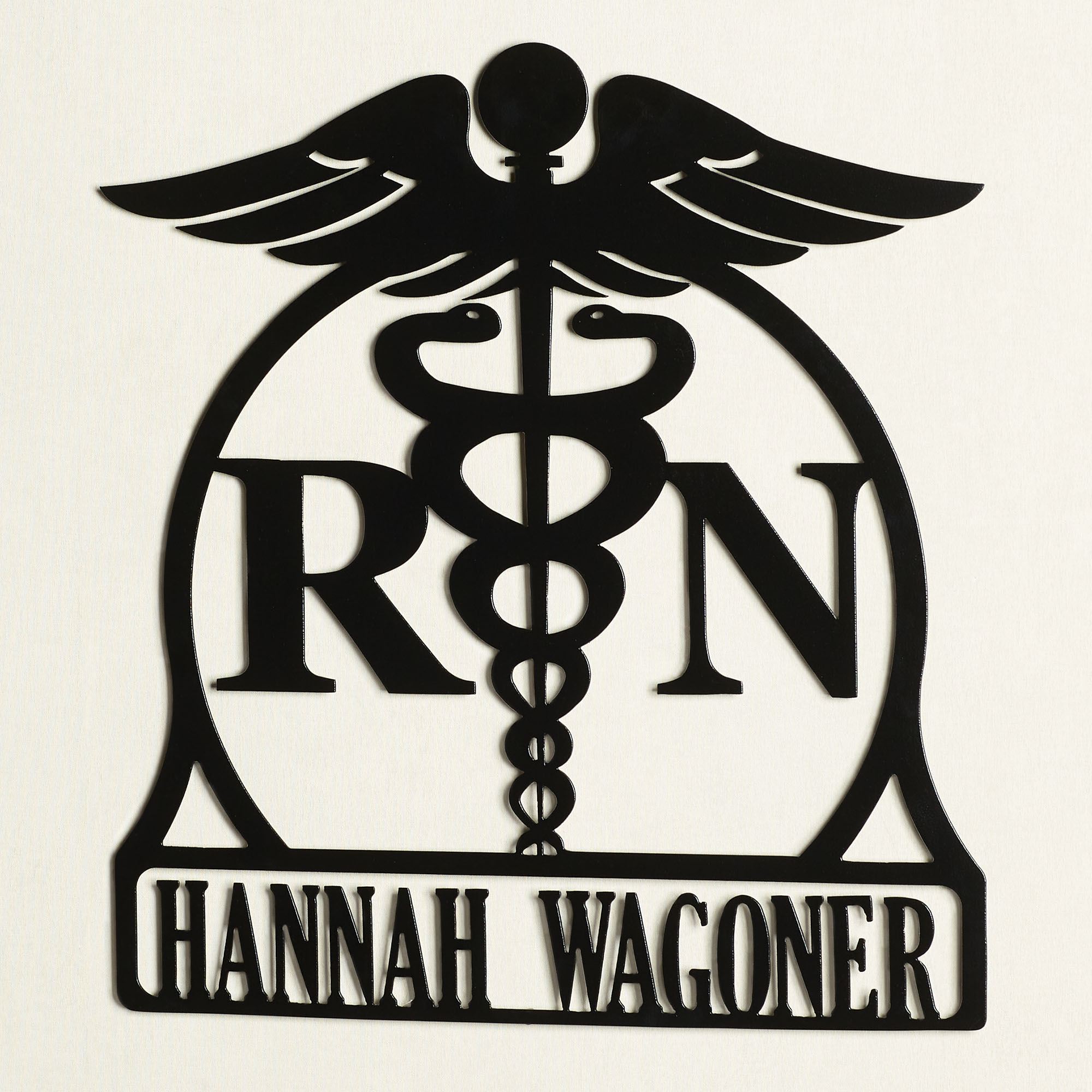 Medical Sign Rn Nurse Symbol Rn