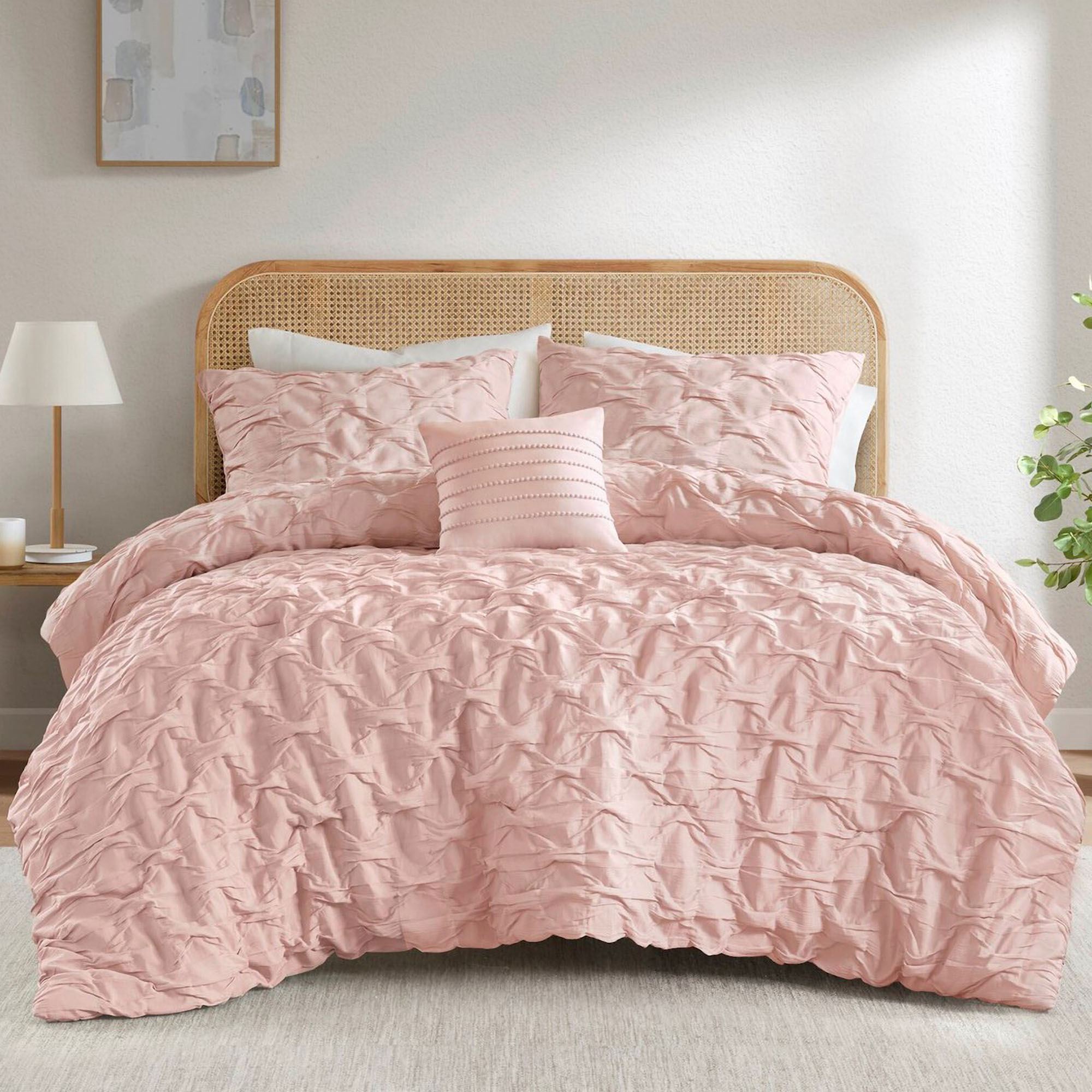 Queen Bed Frame Pink Comforter Pink Queen Comforter Set