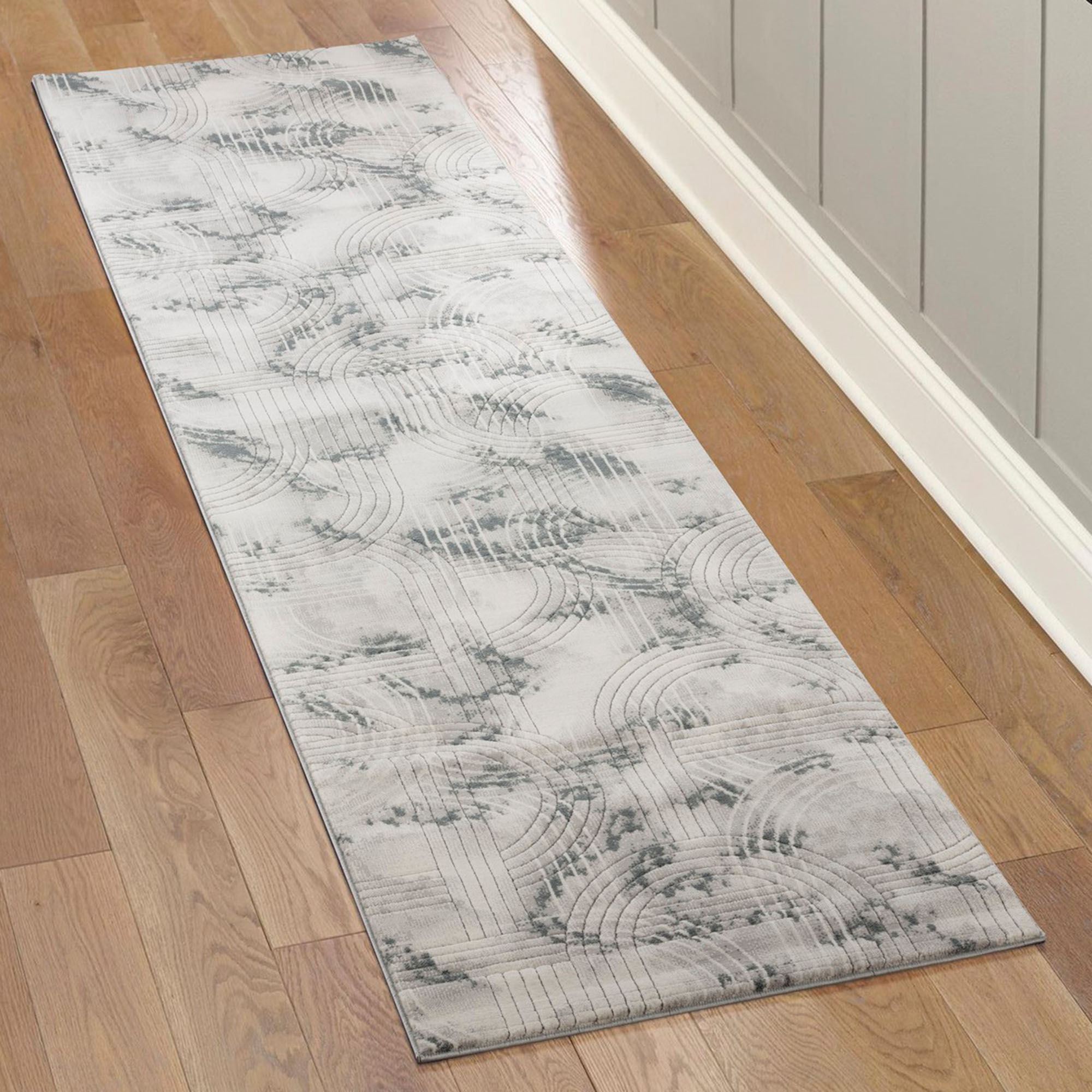 Grey Colored Rug Runner Urbana Rug Runner Gray 2'7
