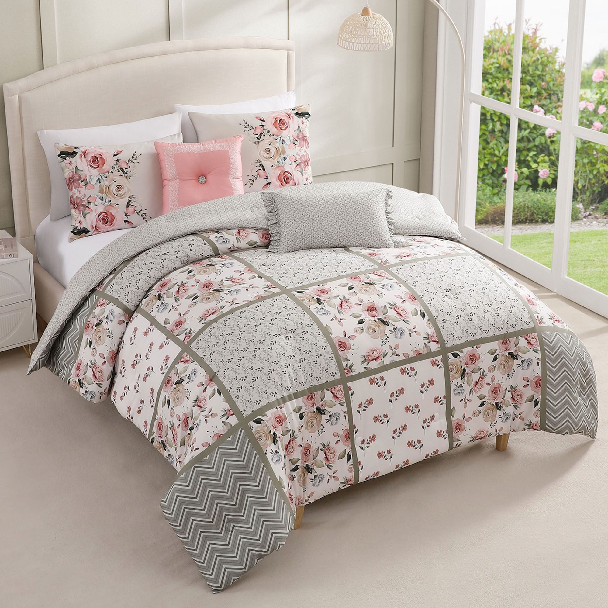 Serenity Comforter Bed Set Sage