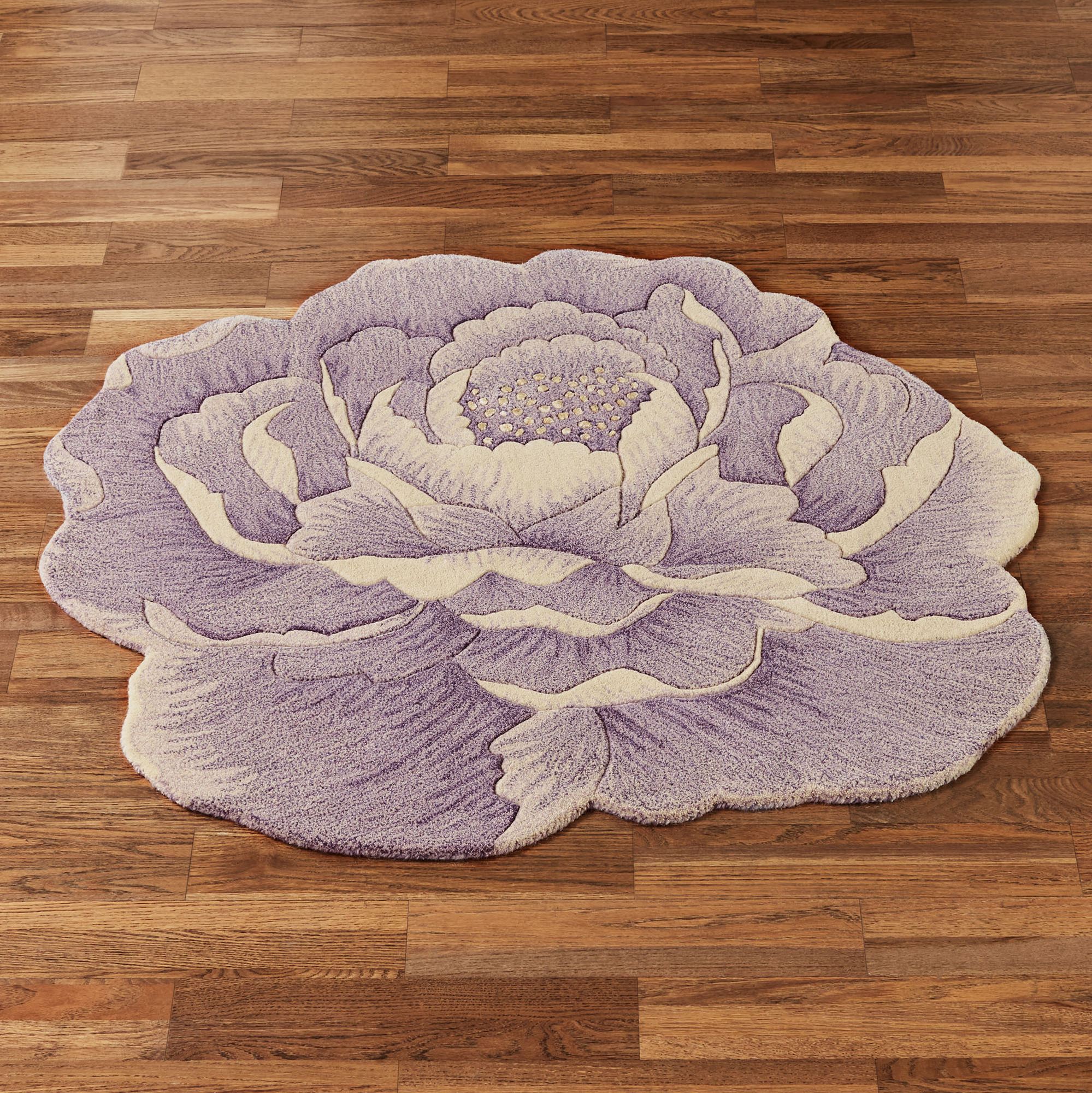 Calista Round Rug Lavender
