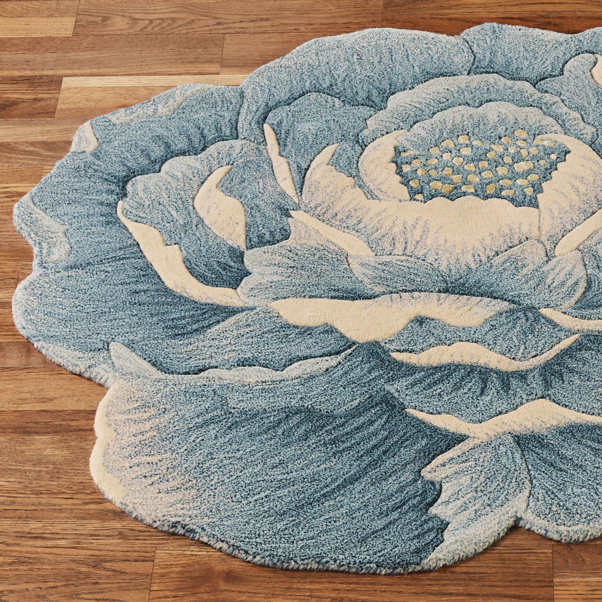Delilah Rug Runner Blue 26 x 5