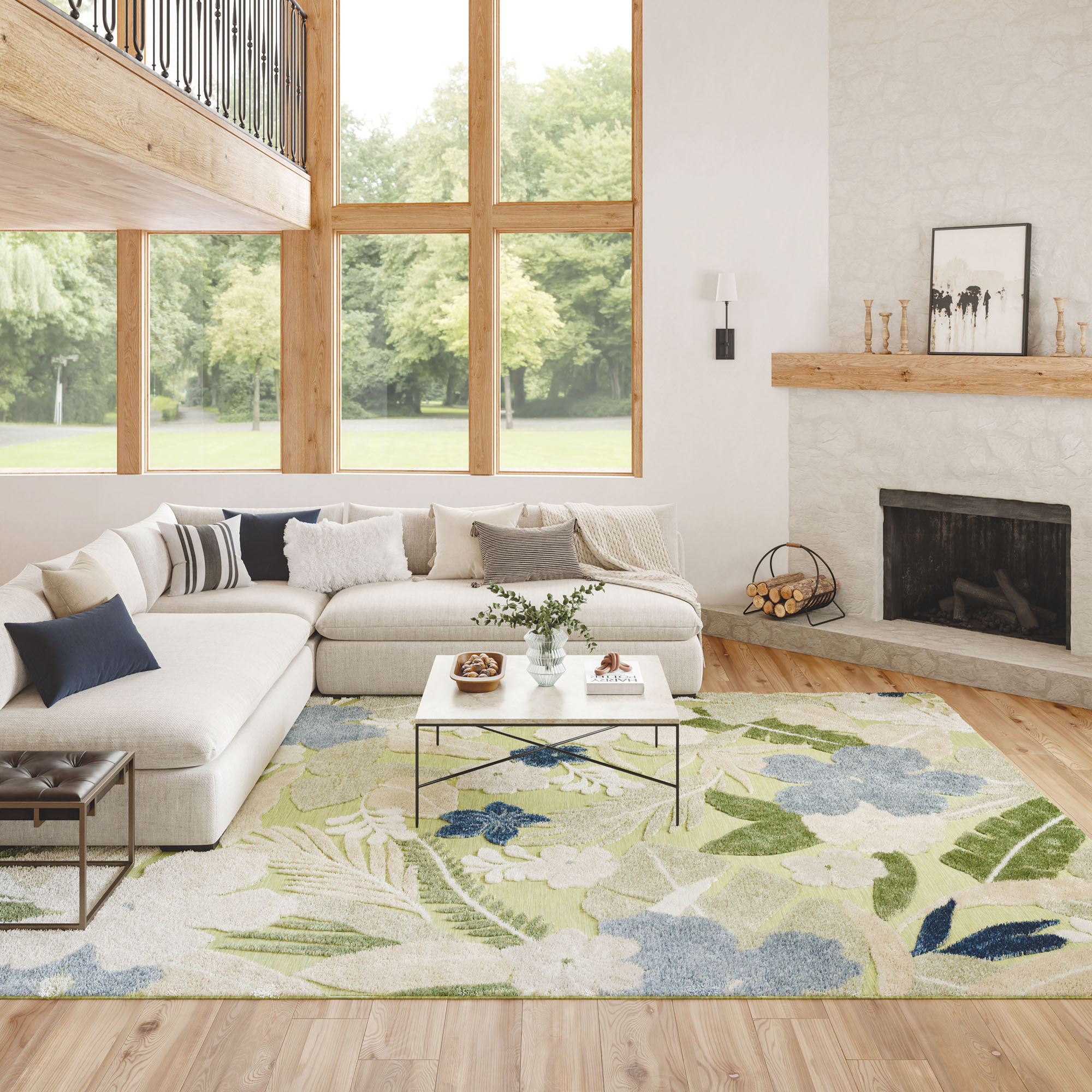 Dark Green Rectangular Rug Evette Rectangle Rug Pale Green 5'3