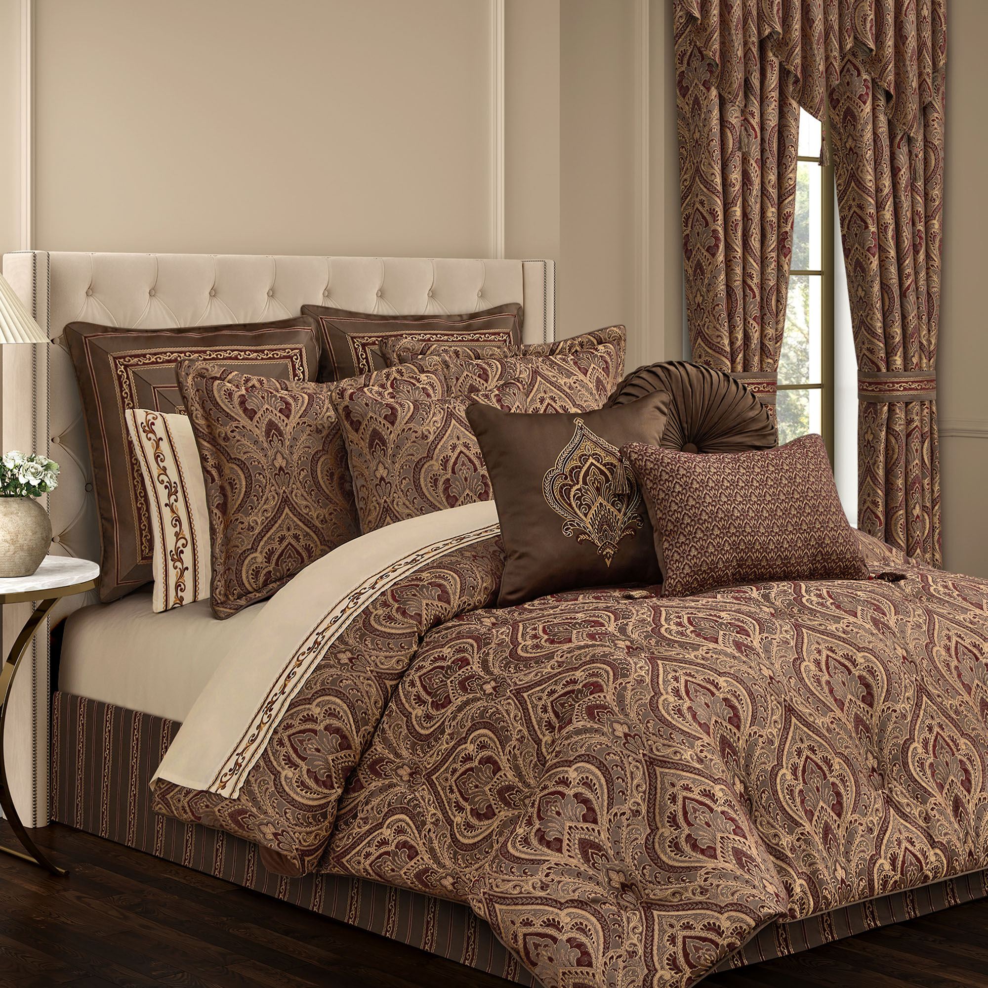 Odette Comforter Set Multi Warm