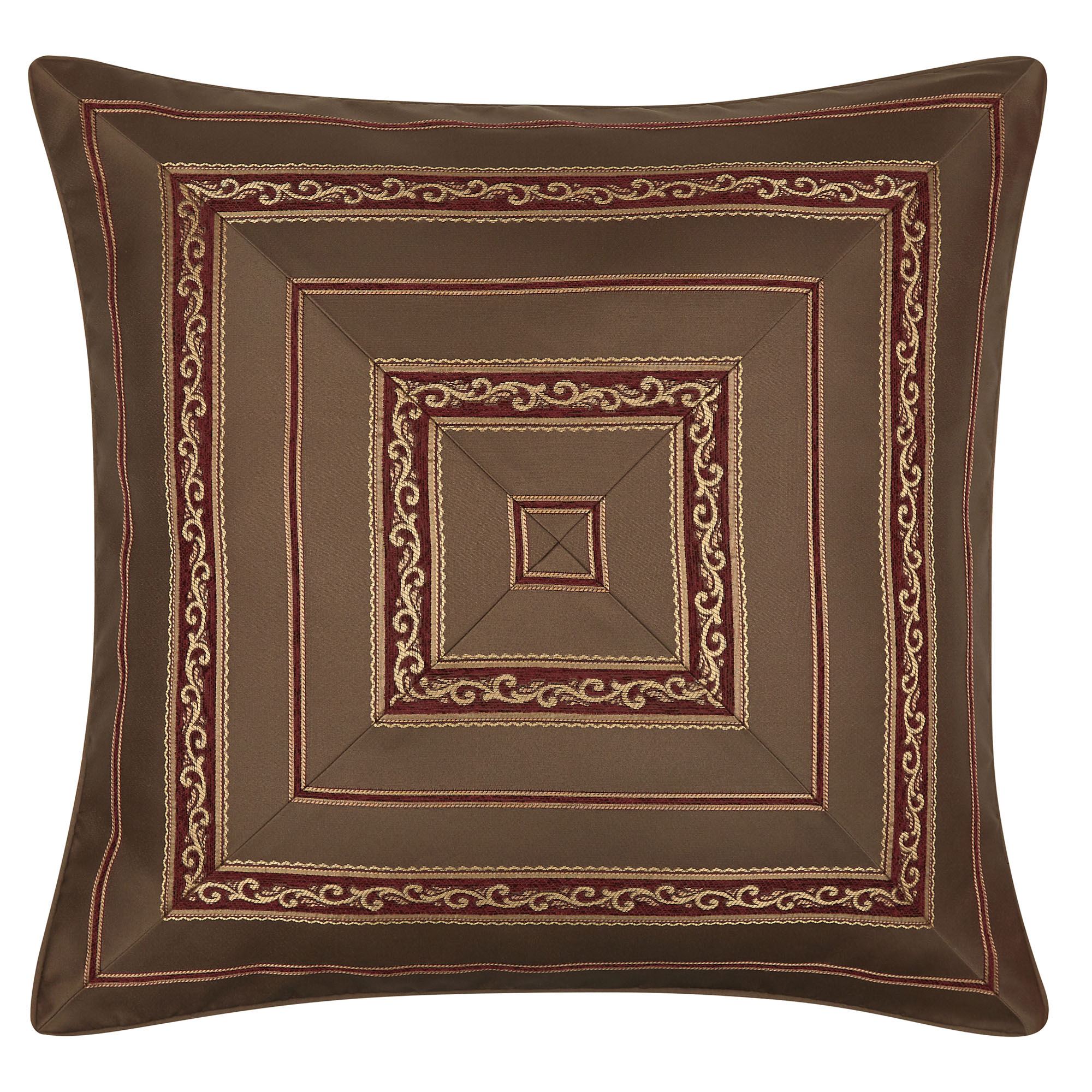 Odette Piped European Sham Multi Warm