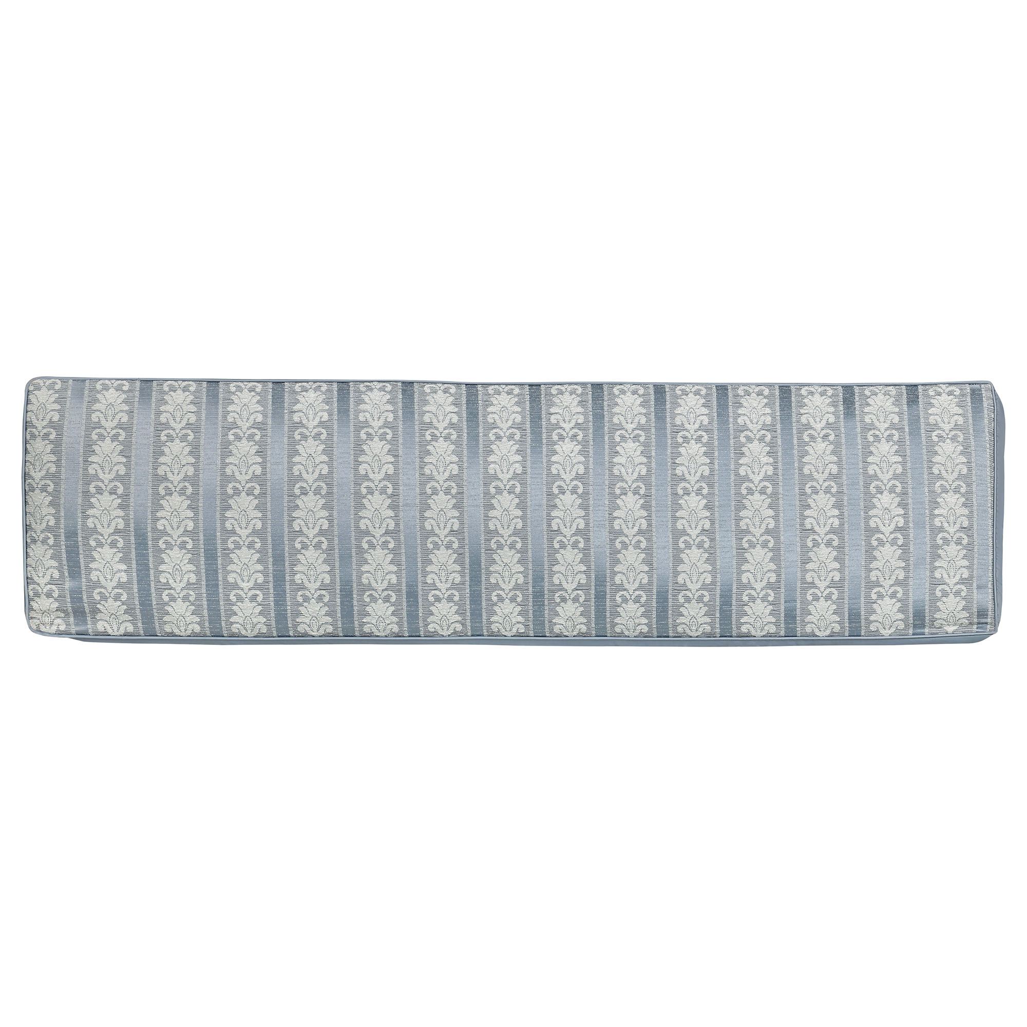 Queensbury Jumbo Rectangle Pillow Steel Blue