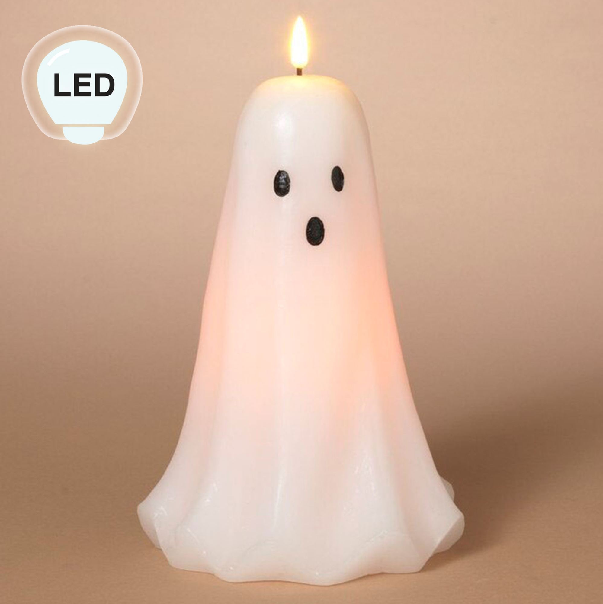 Ghost LED Candle White