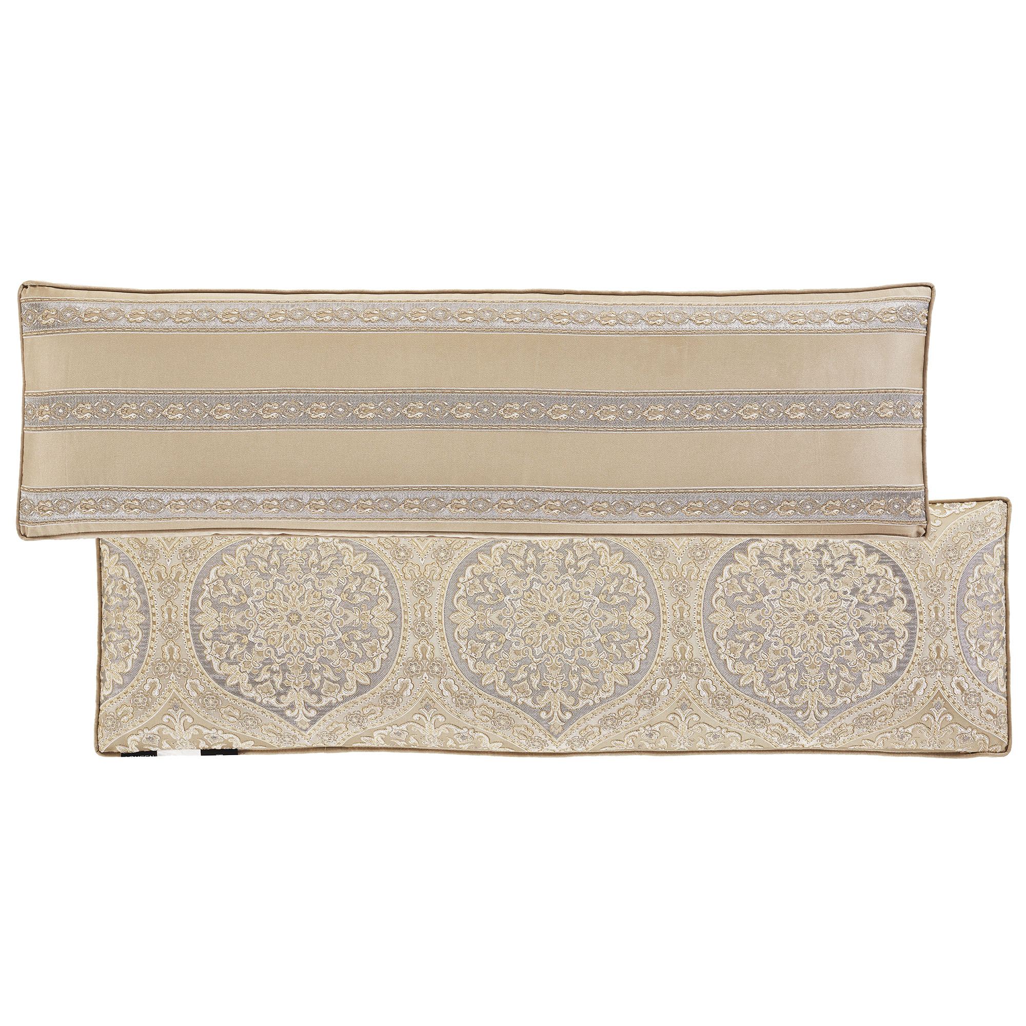 Romero Reversible Jumbo Rectangle Pillow Almond