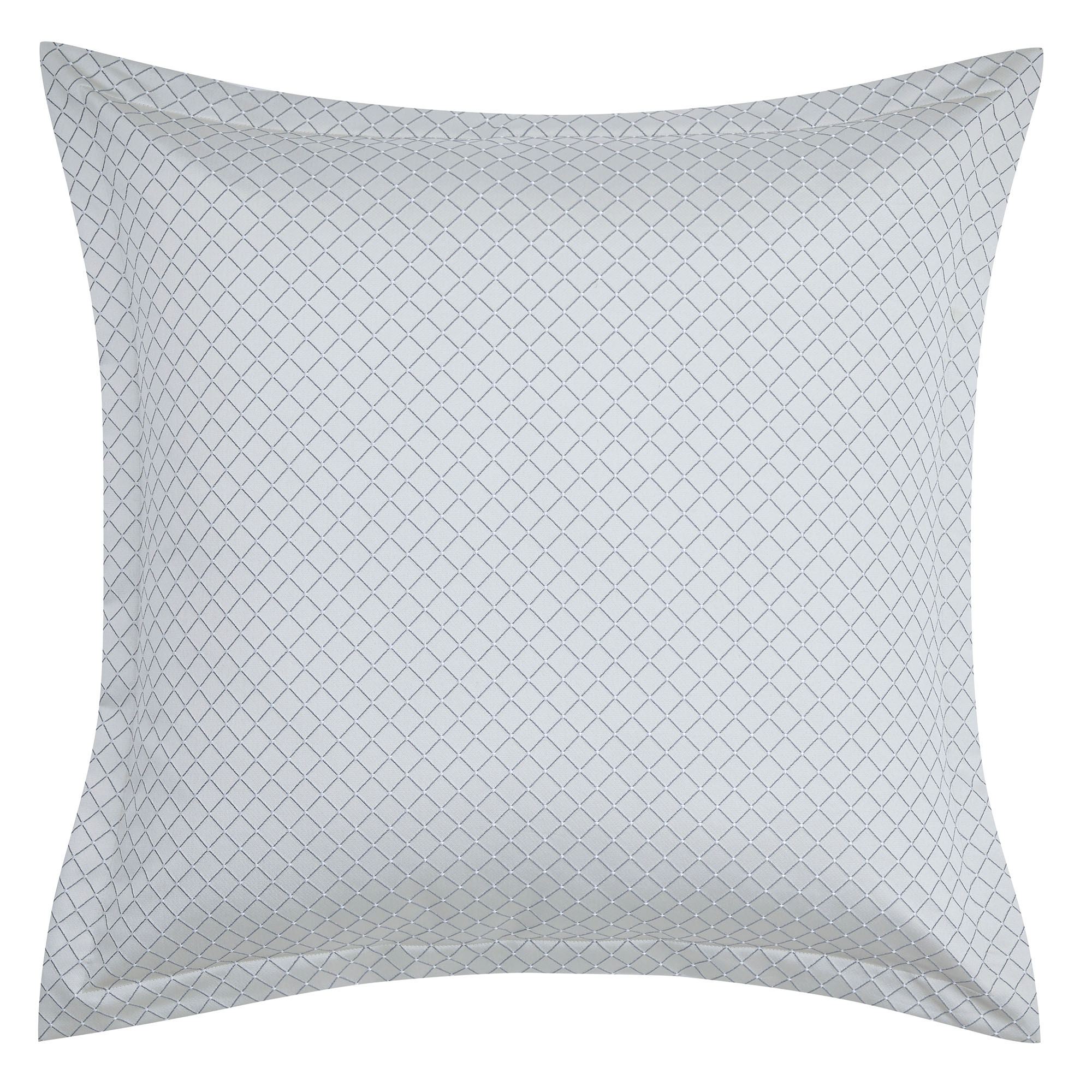 Boulevard Flanged European Sham Only Silver