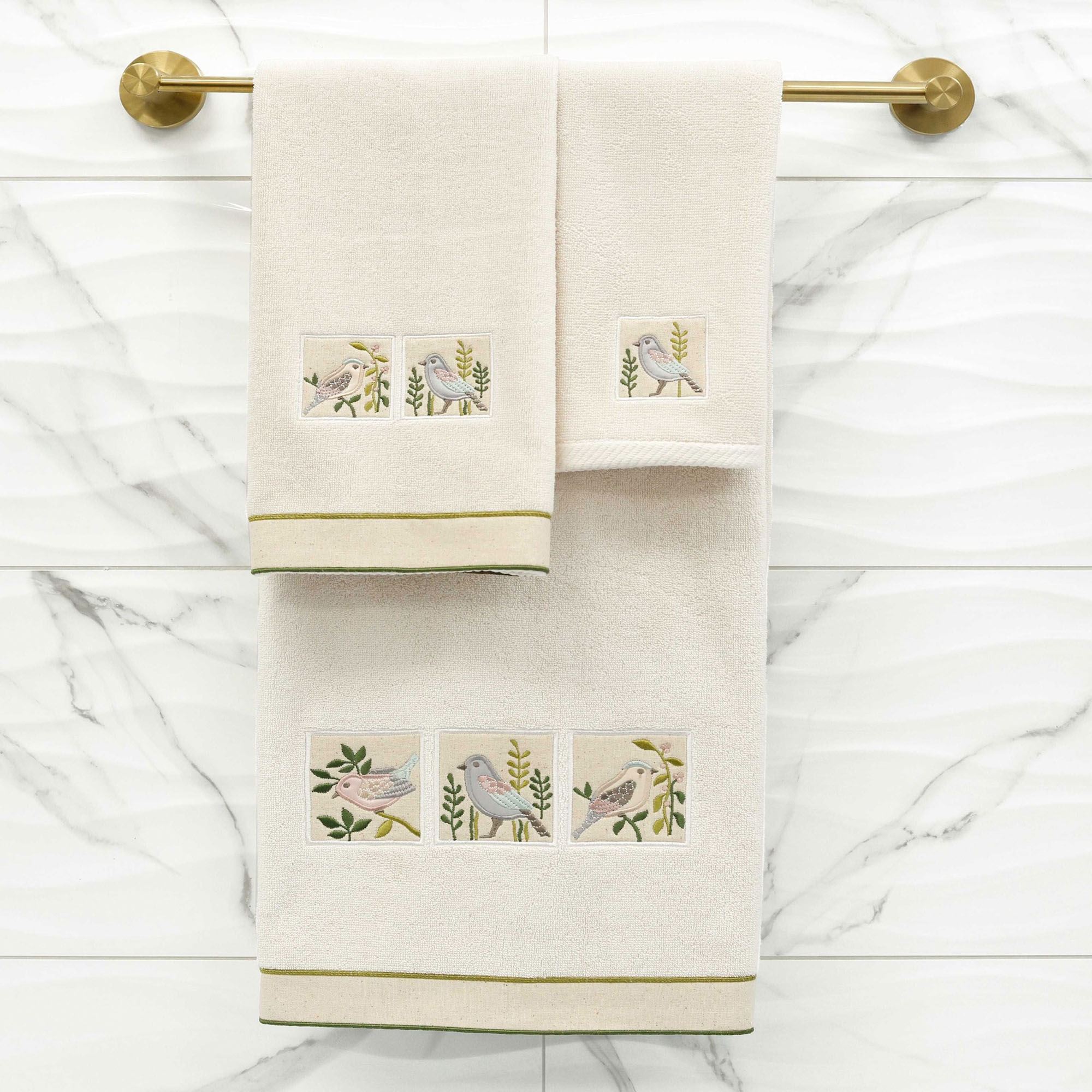 Belinda Bath Towel Set Bath Hand Fingertip