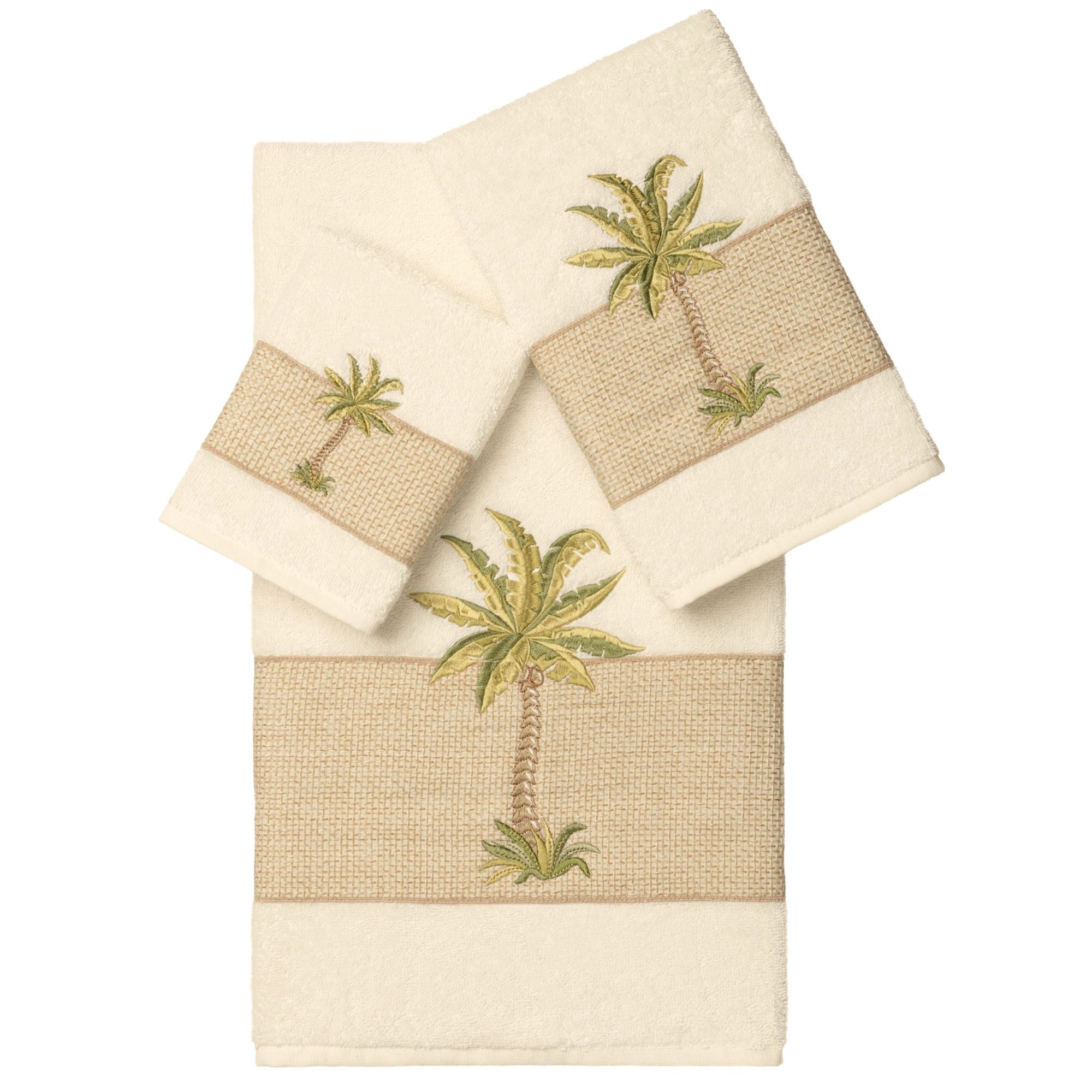 Perfect Palm Bath Towel Set Bath Hand Wash