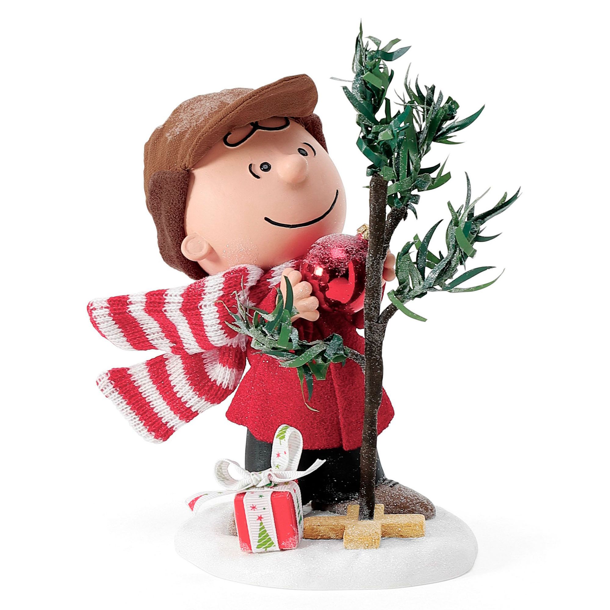 Charlie Browns Iconic Christmas Tree Clothtique Red