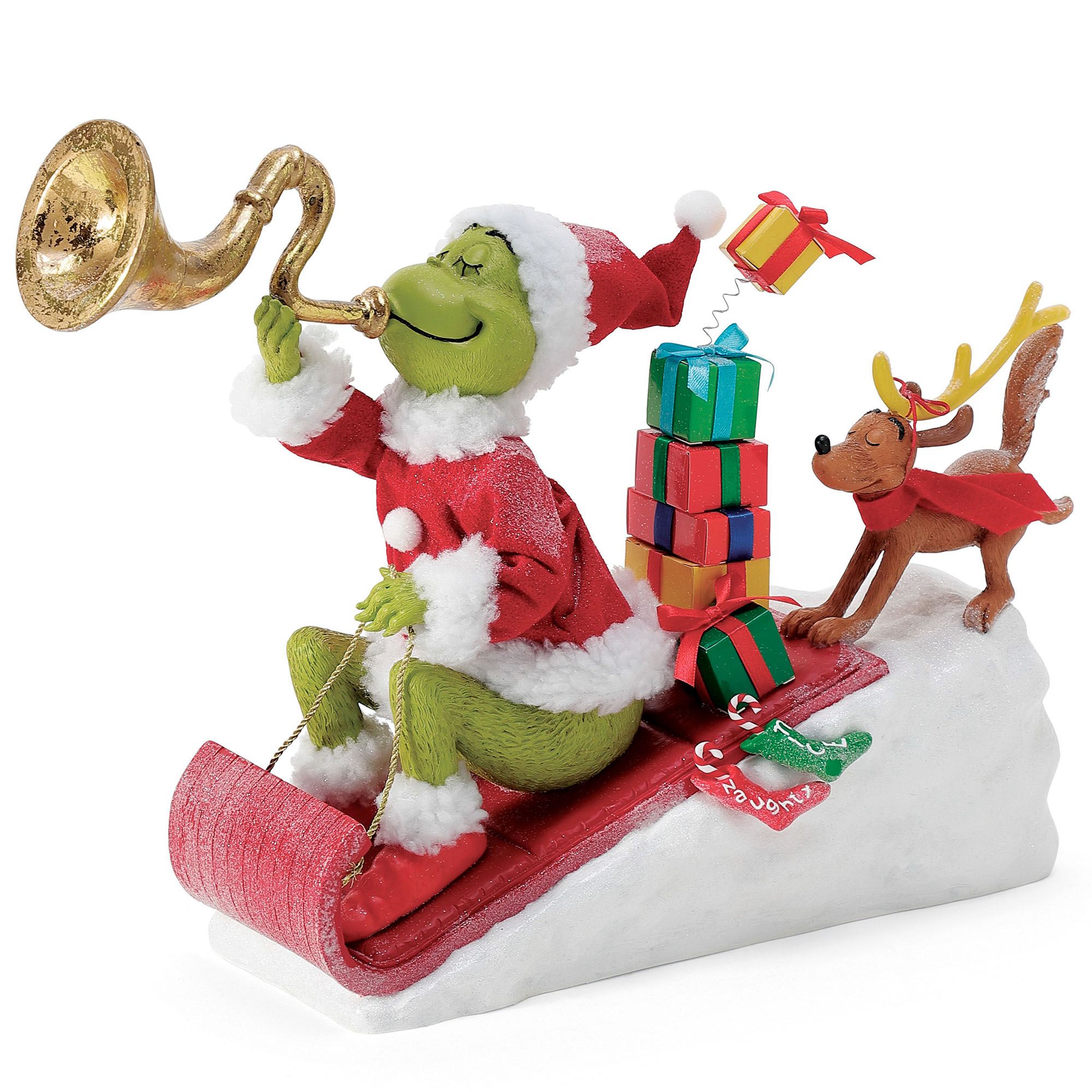 Here Comes the Grinch Clothtique Red