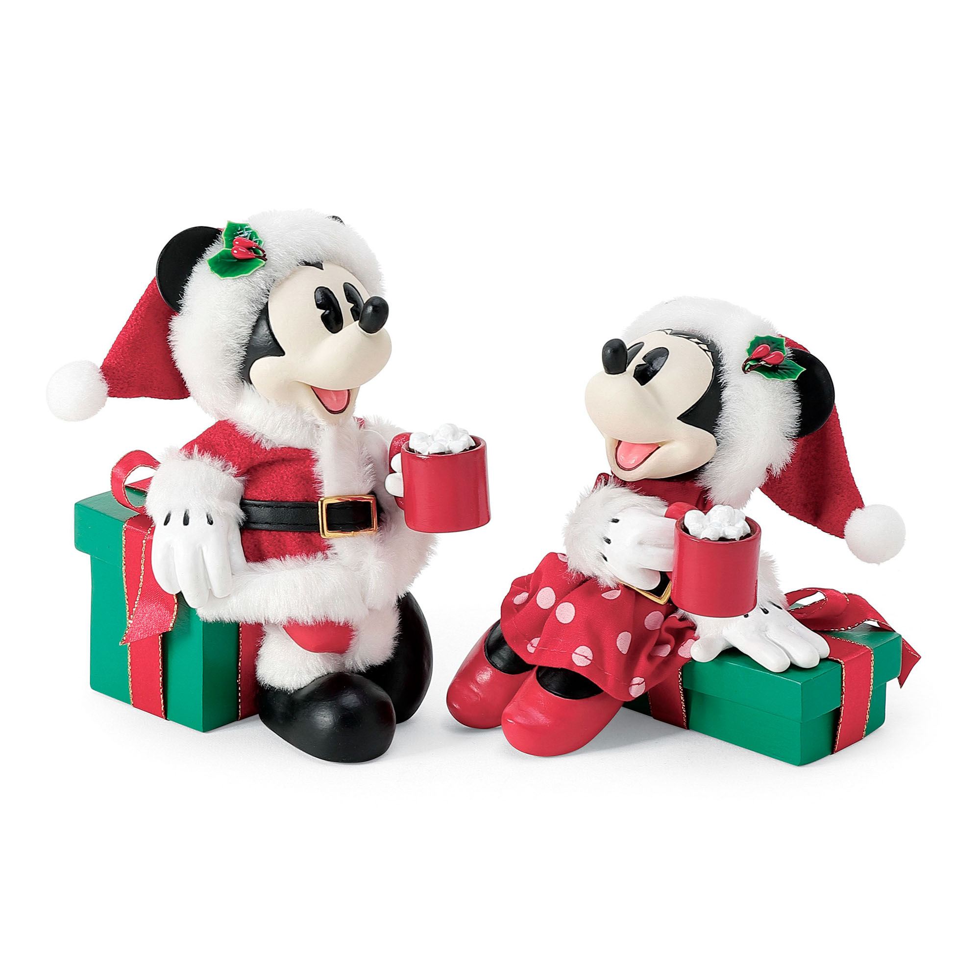 Mickey and Minnie Mouse Cocoa Break Clothtique Red 2 Piece Set