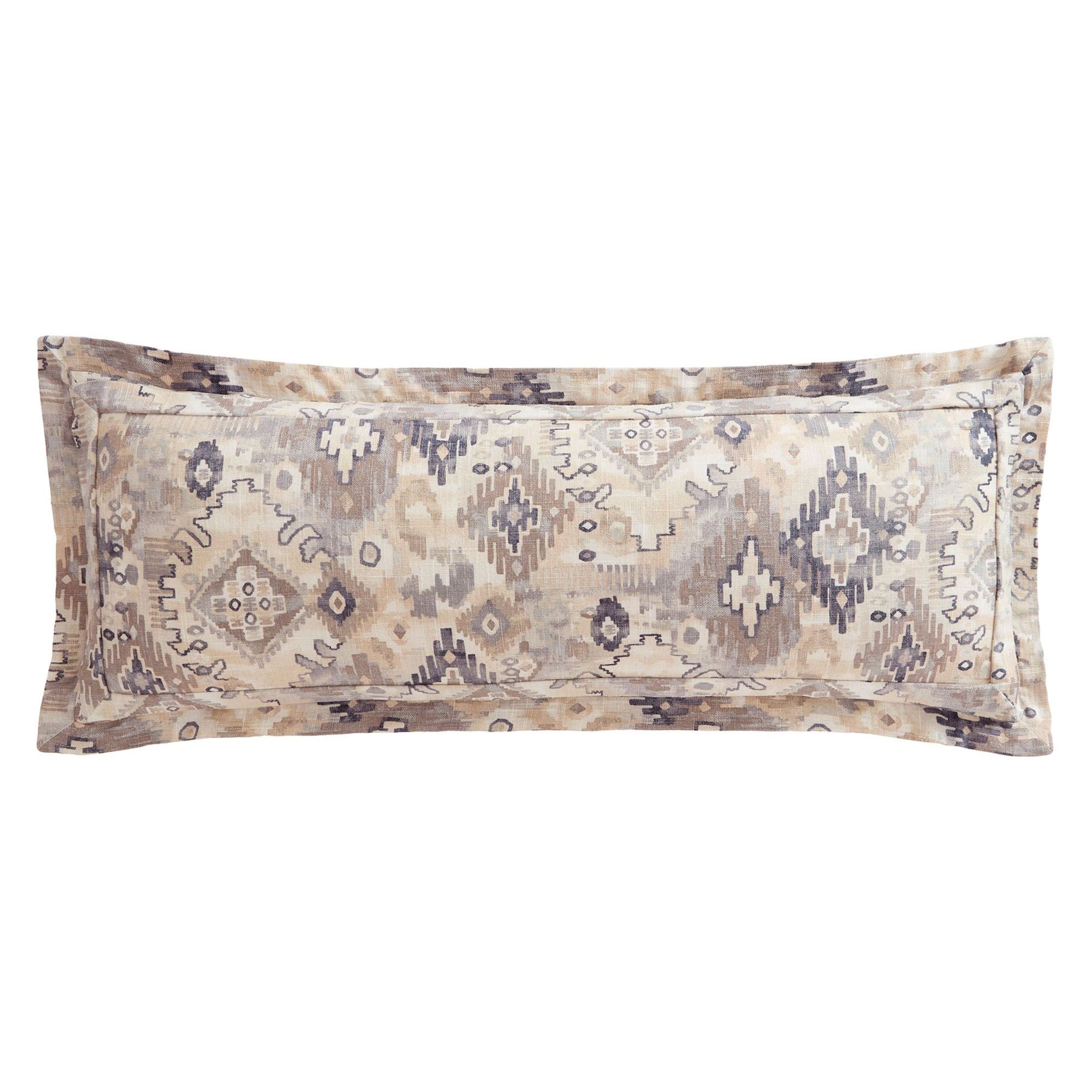 Velazquez Flanged Jumbo Rectangle Pillow Multi Warm