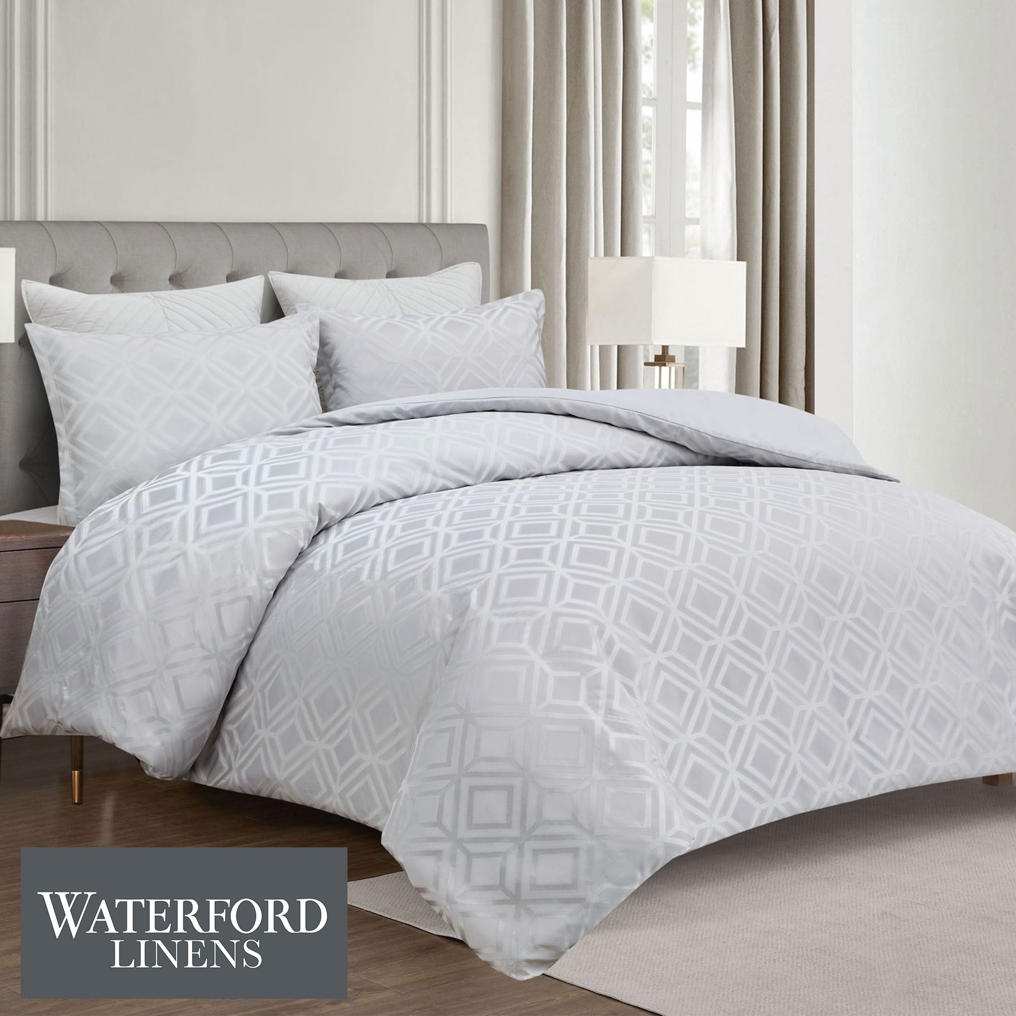 Zeus Mini Comforter Set Gray