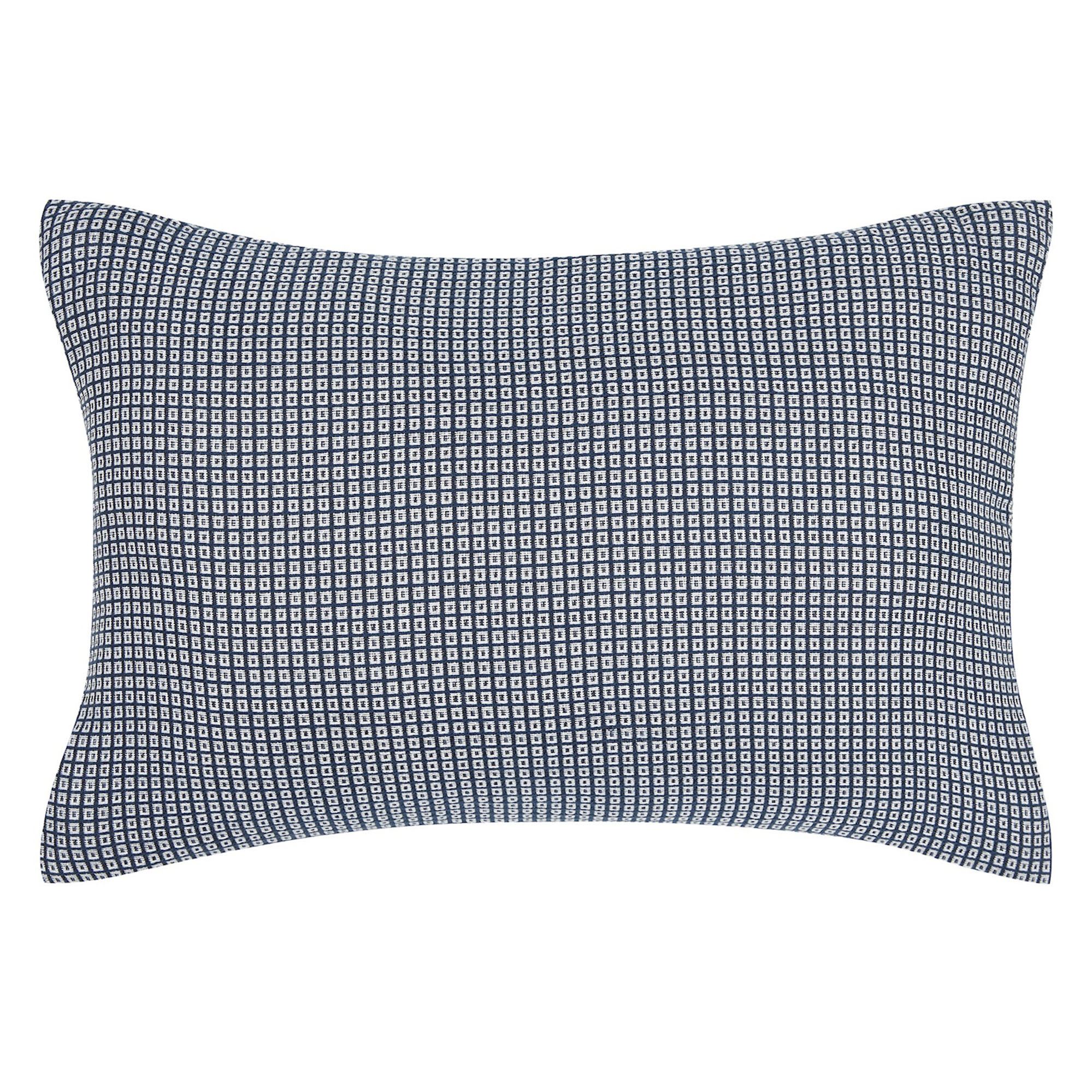 Harper Tailored Rectangle Pillow Navy