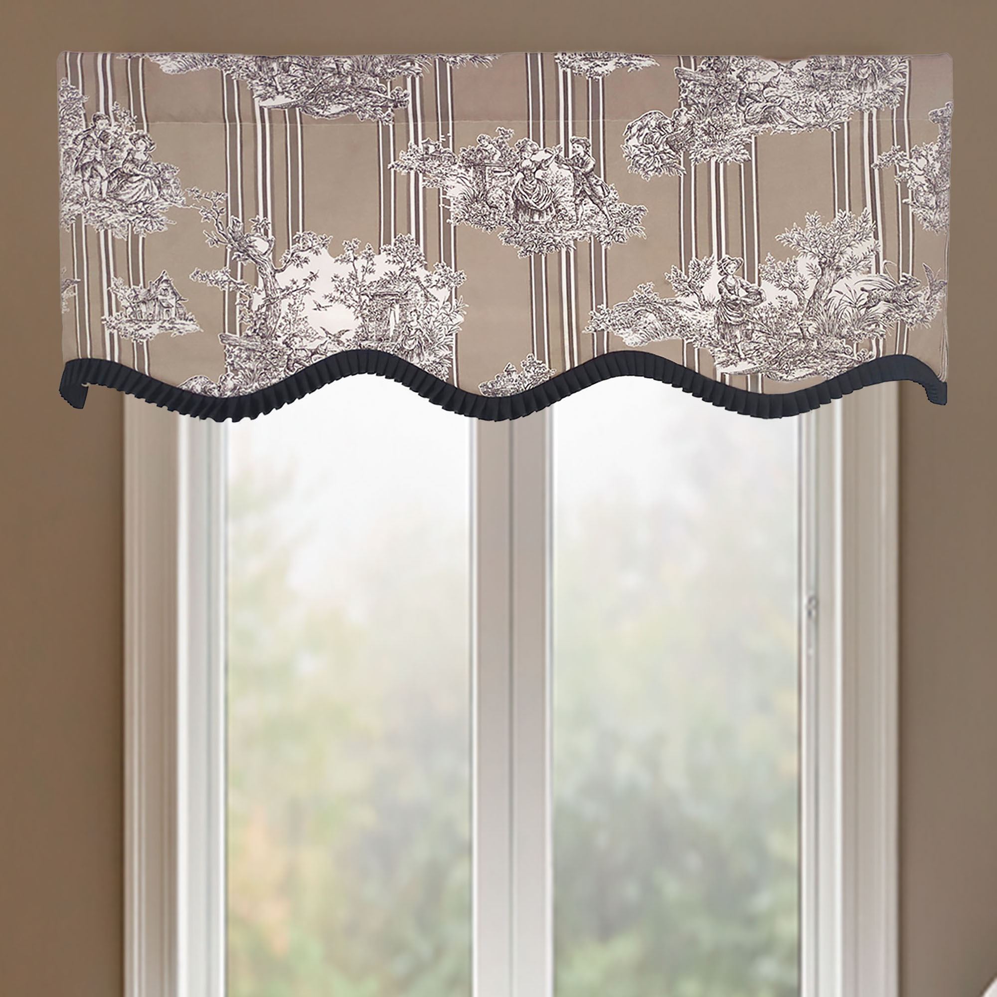 Rochefort Scalloped Valance 50 x 17