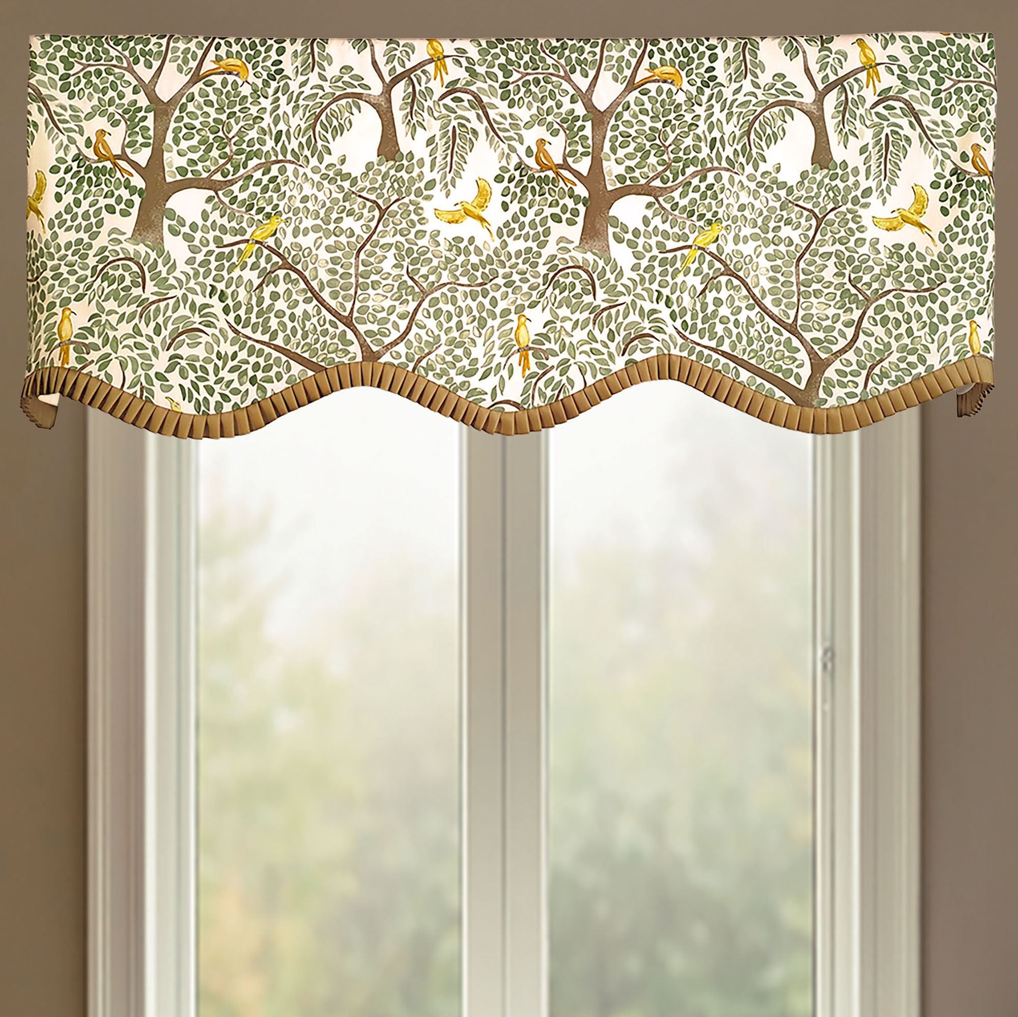 Imperial Perch Scalloped Valance 50 x 17