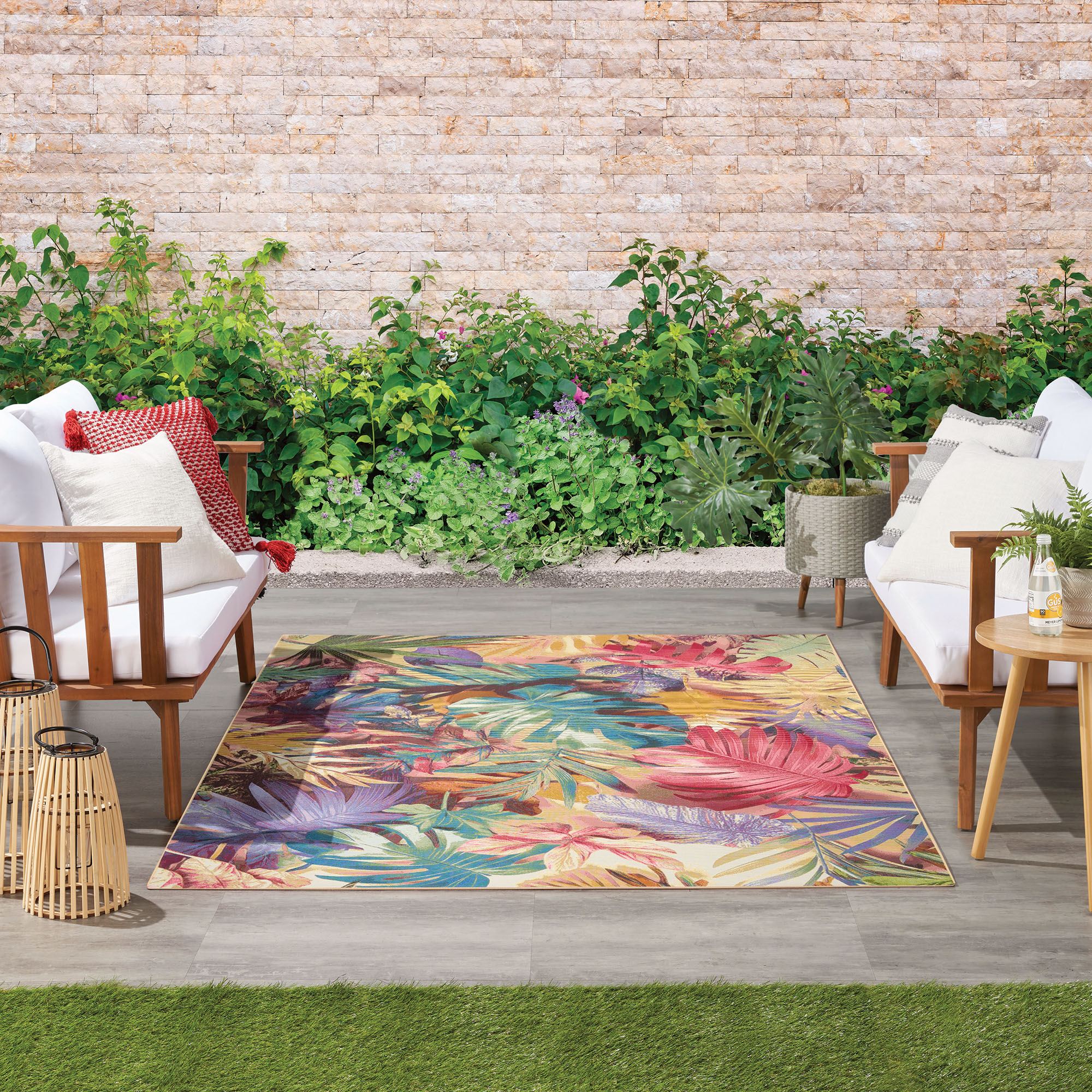 Kailea Rectangle Rug Multi Bright 4 x 6