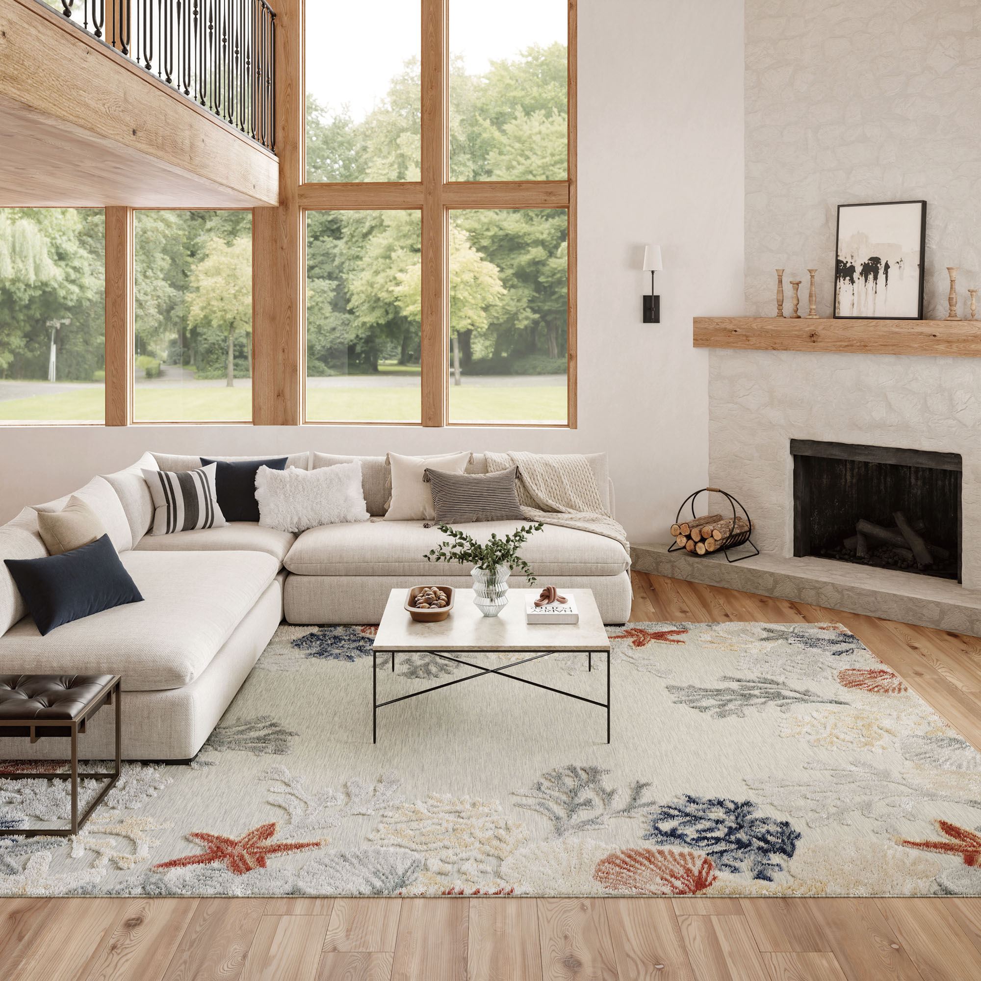 Guinevere Rectangle Rug 53 x 73