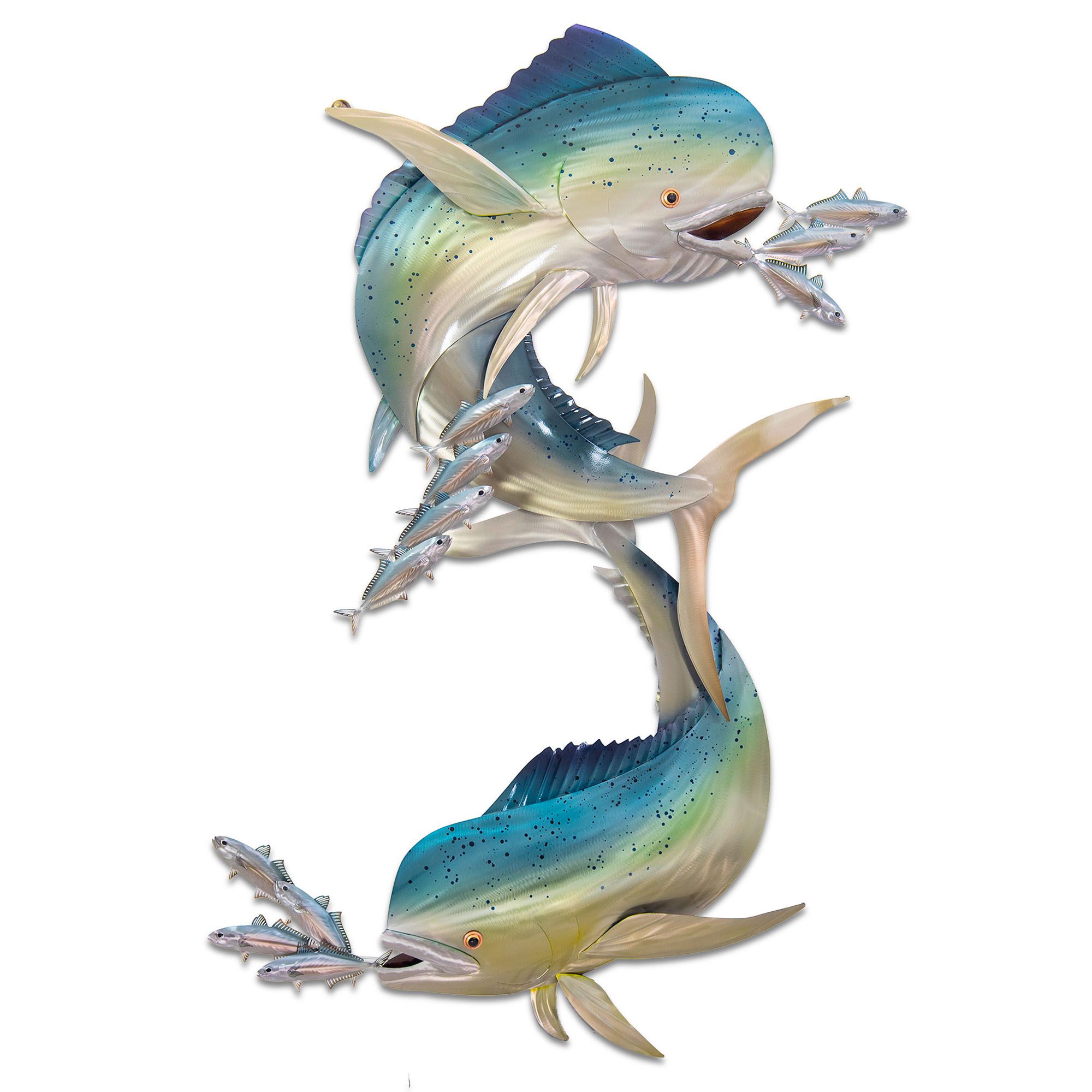 Mahi Mahi Dance Fish Wall Sculpture Multi Cool