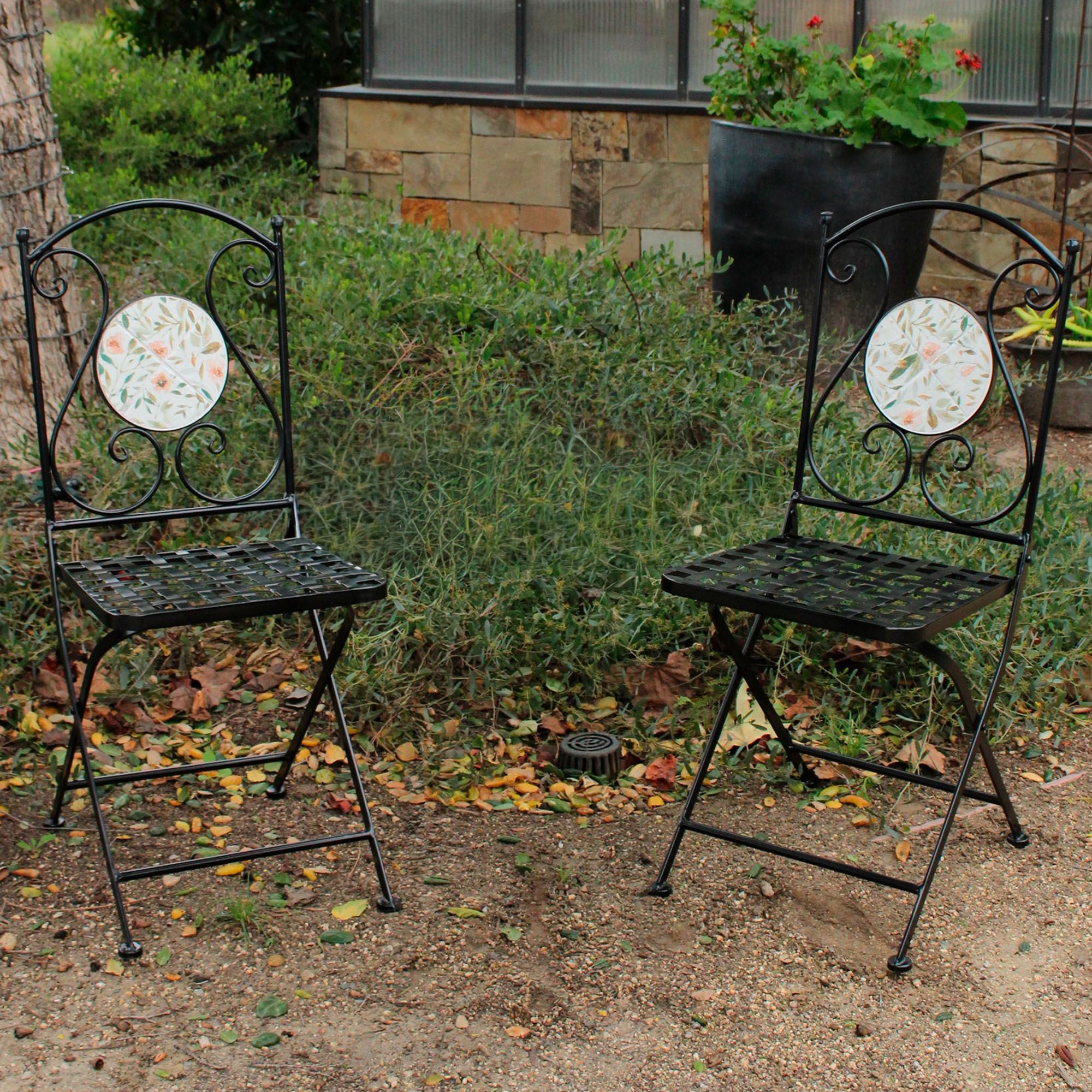 Botanic Picks Bistro Chairs Only Blush Set of Two