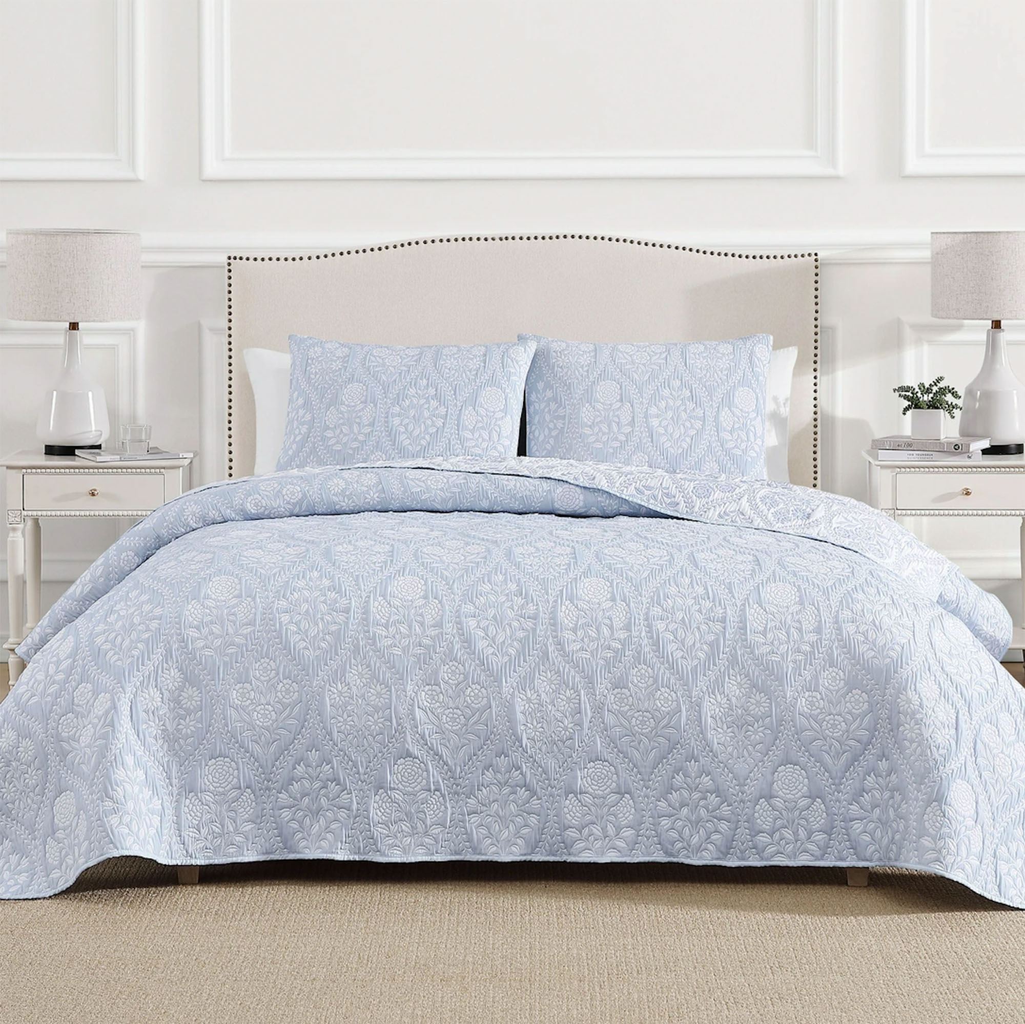 Laurel Mini Quilt Set Blue