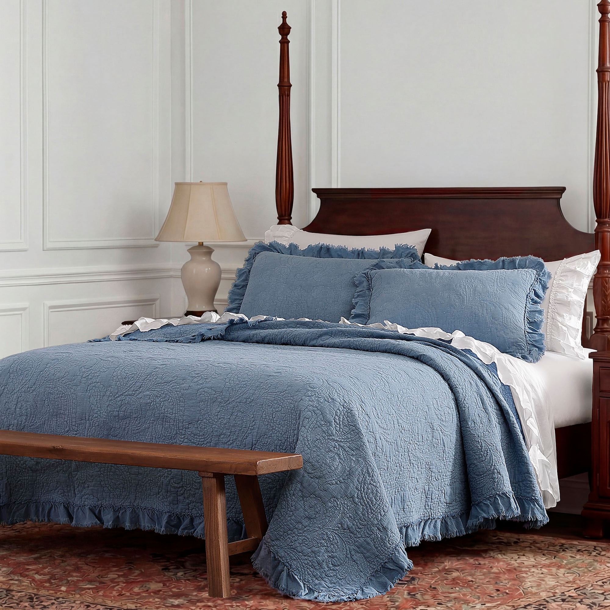 Sadie Mini Quilt Set Blue