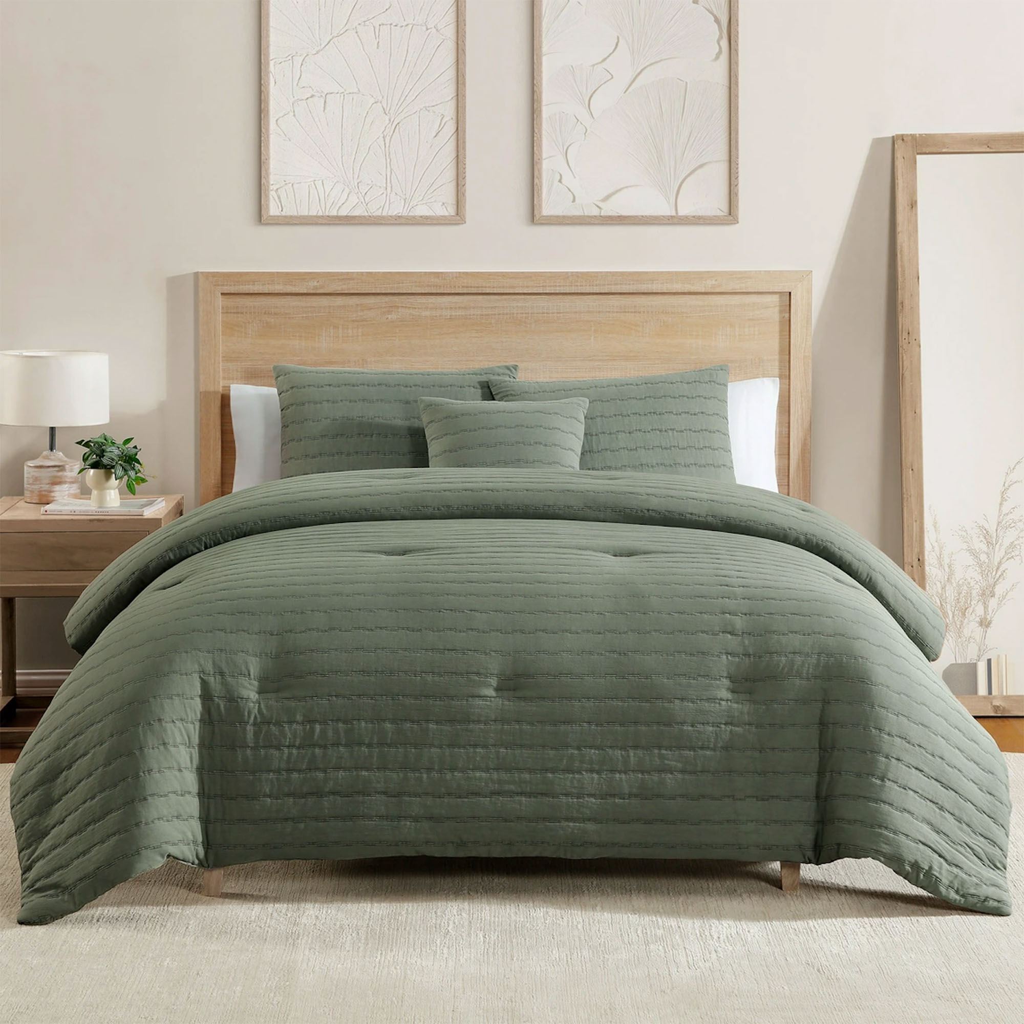 Haysworth Comforter Bed Set Sage