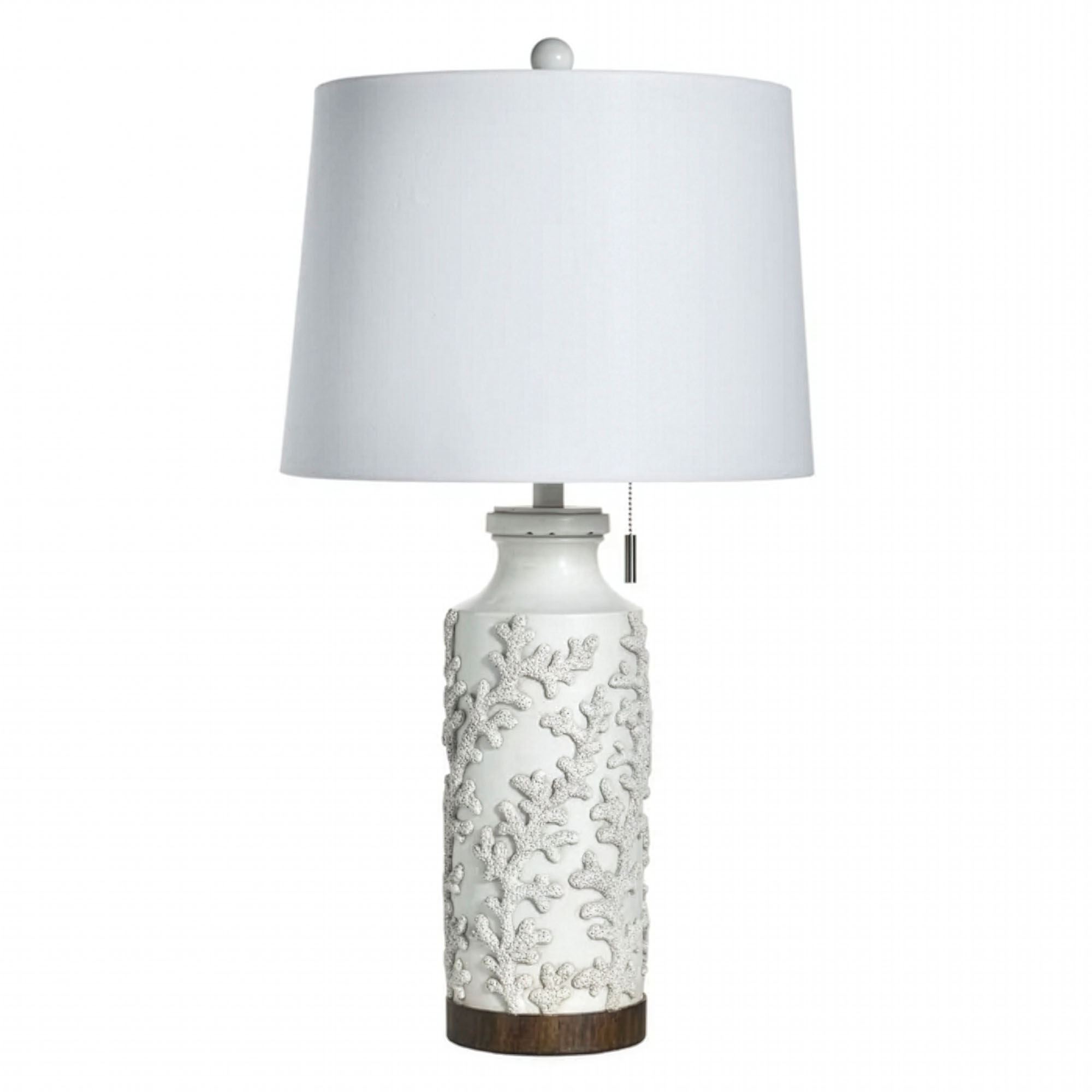 Oceanna Table Lamp Weathered White