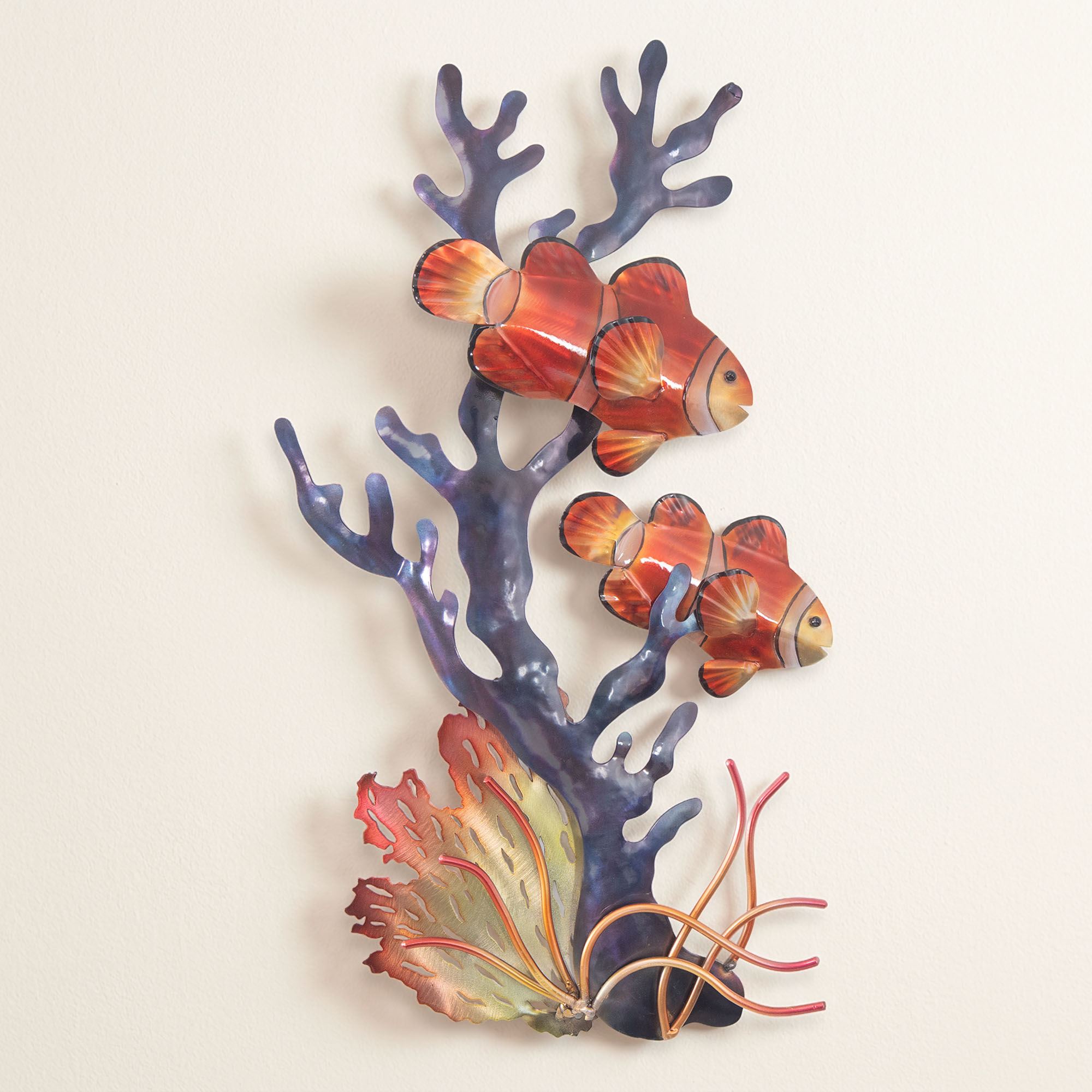 Clownfish Adventures Wall Art Orange