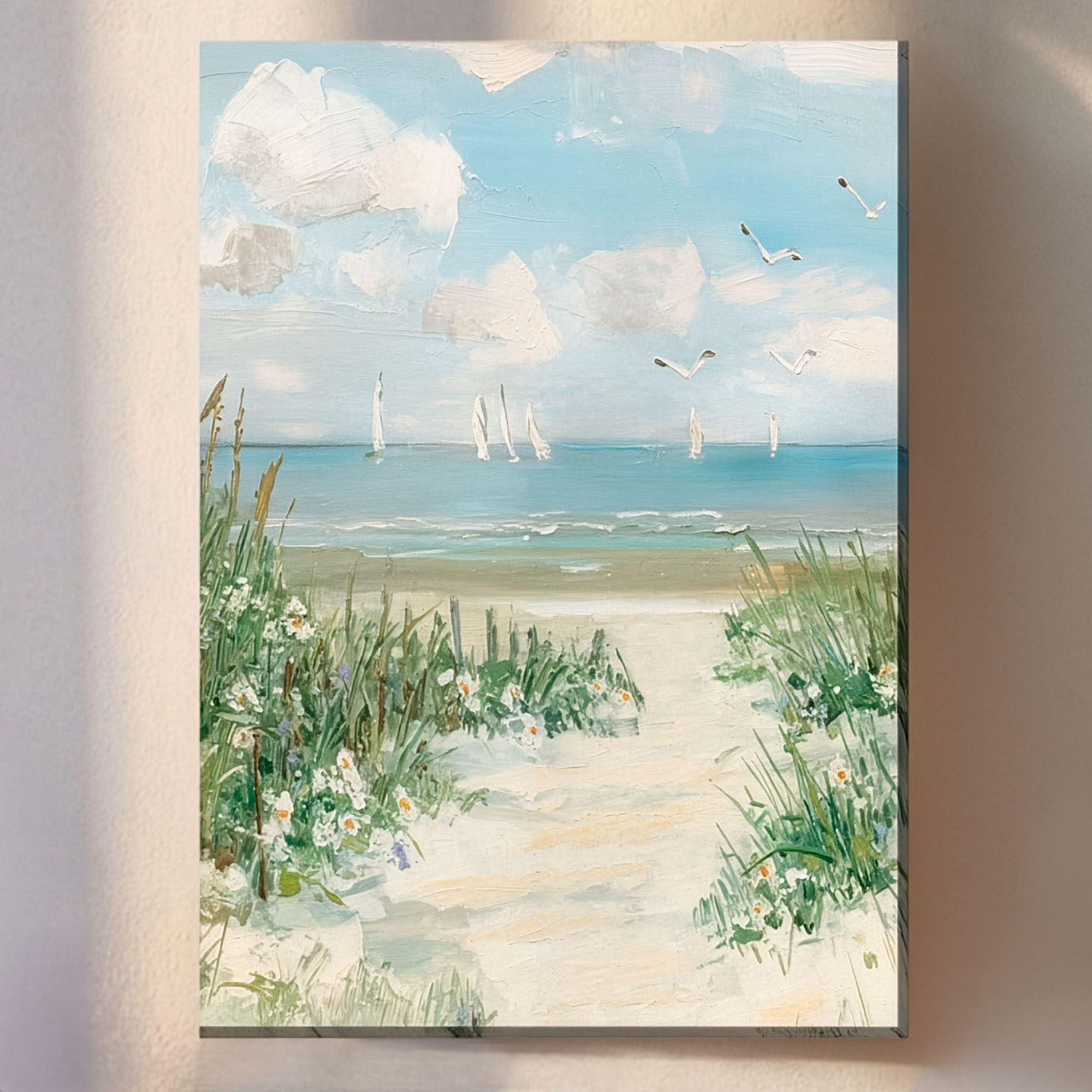 Balmy Breezes Canvas Wall Art Multi Cool