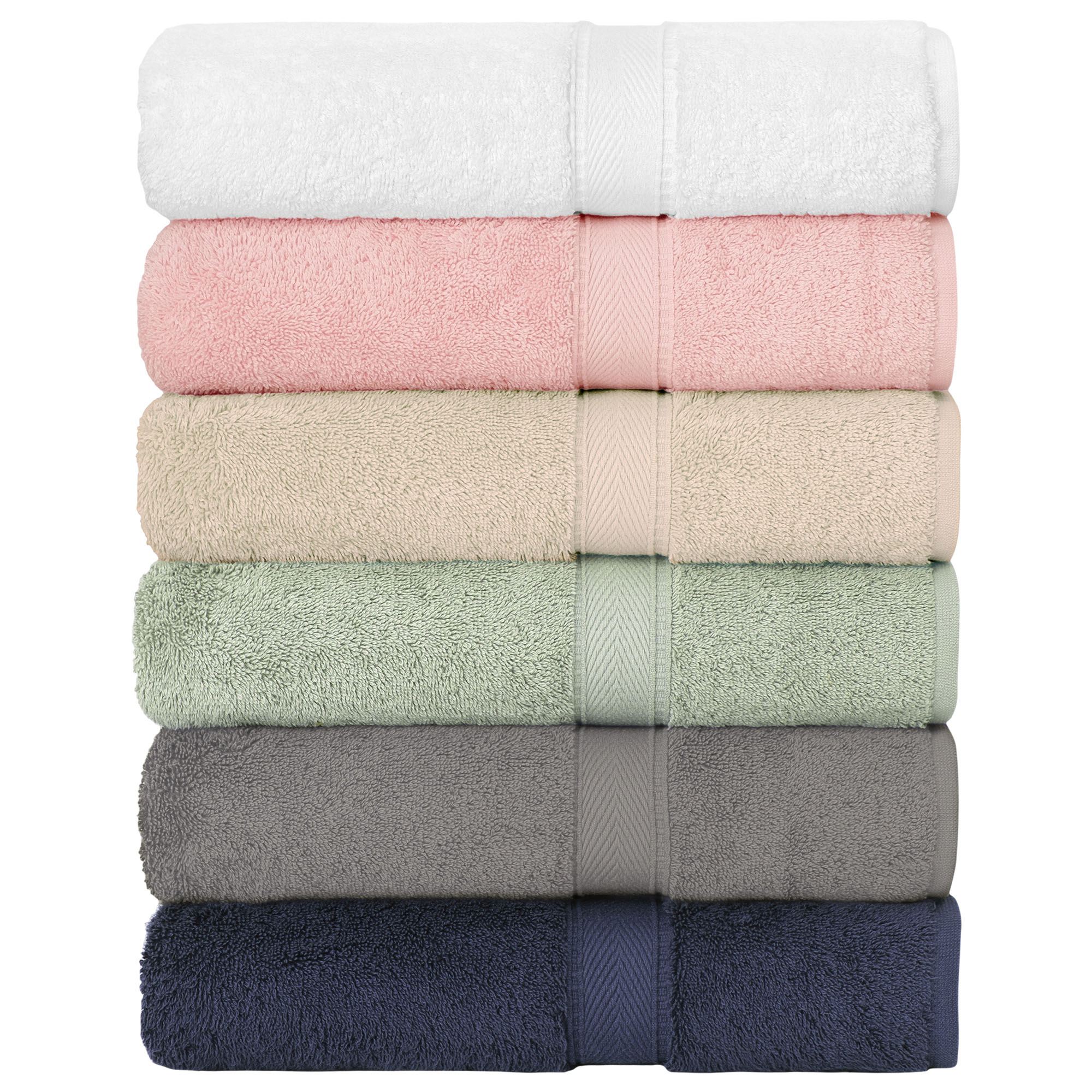 Sinemis Six Piece Bath Towel Set Six Piece Set