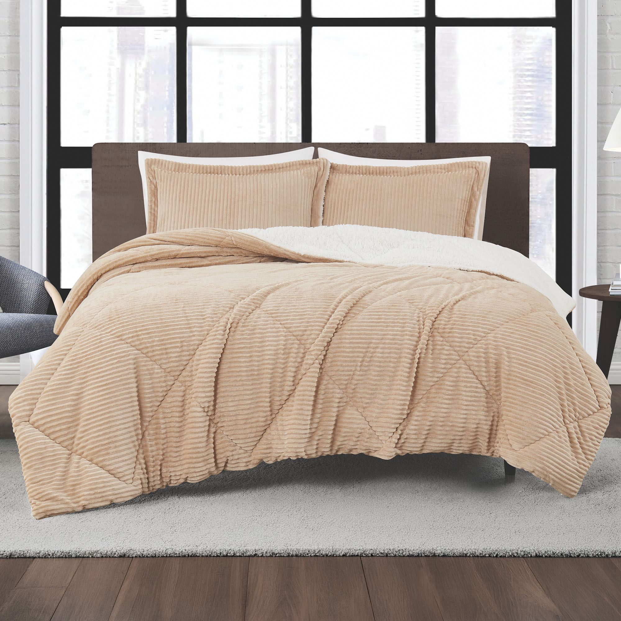 Corduroy Mini Comforter Set